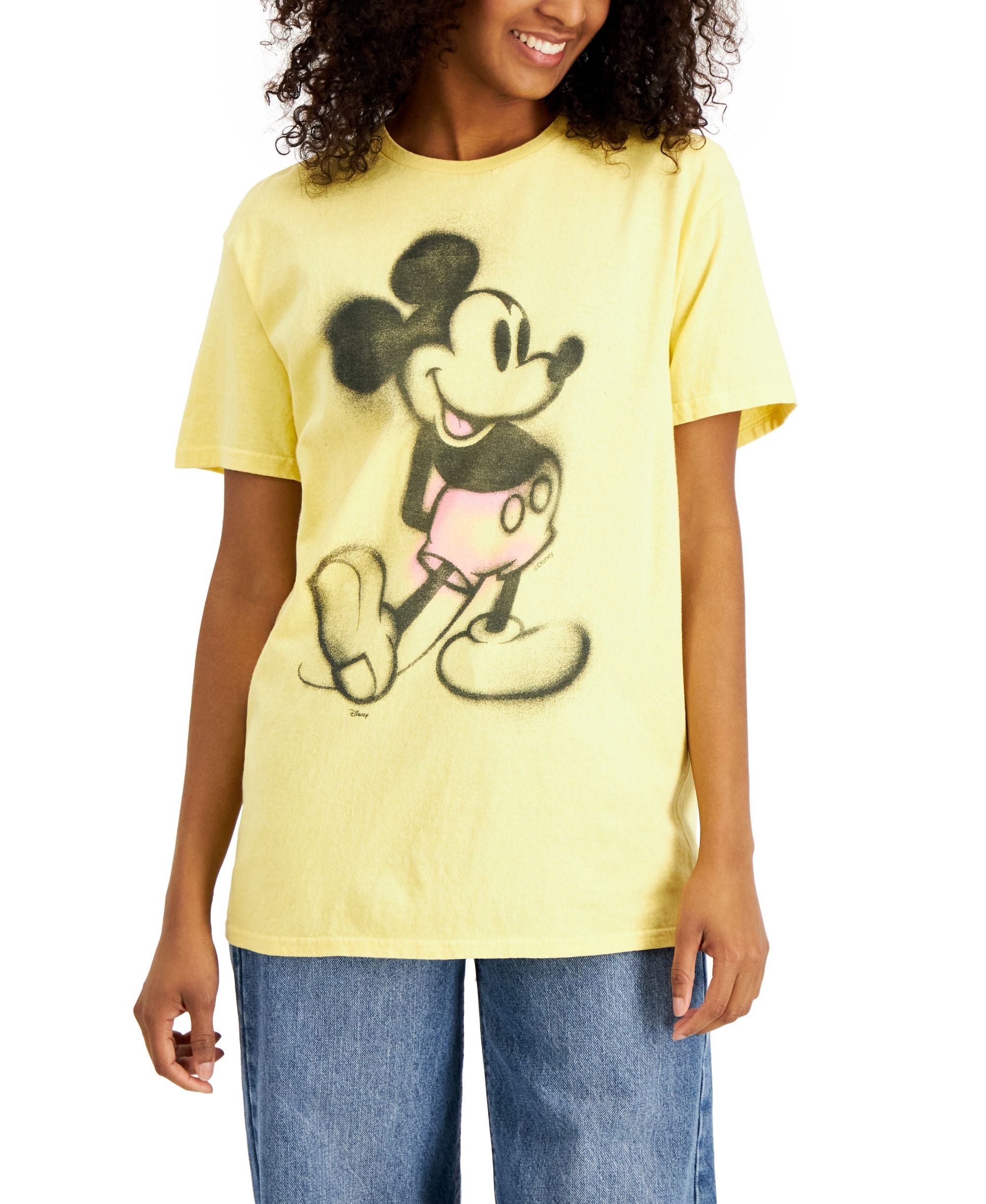 Junk Food Womens Mickey Graphic T-Shirt