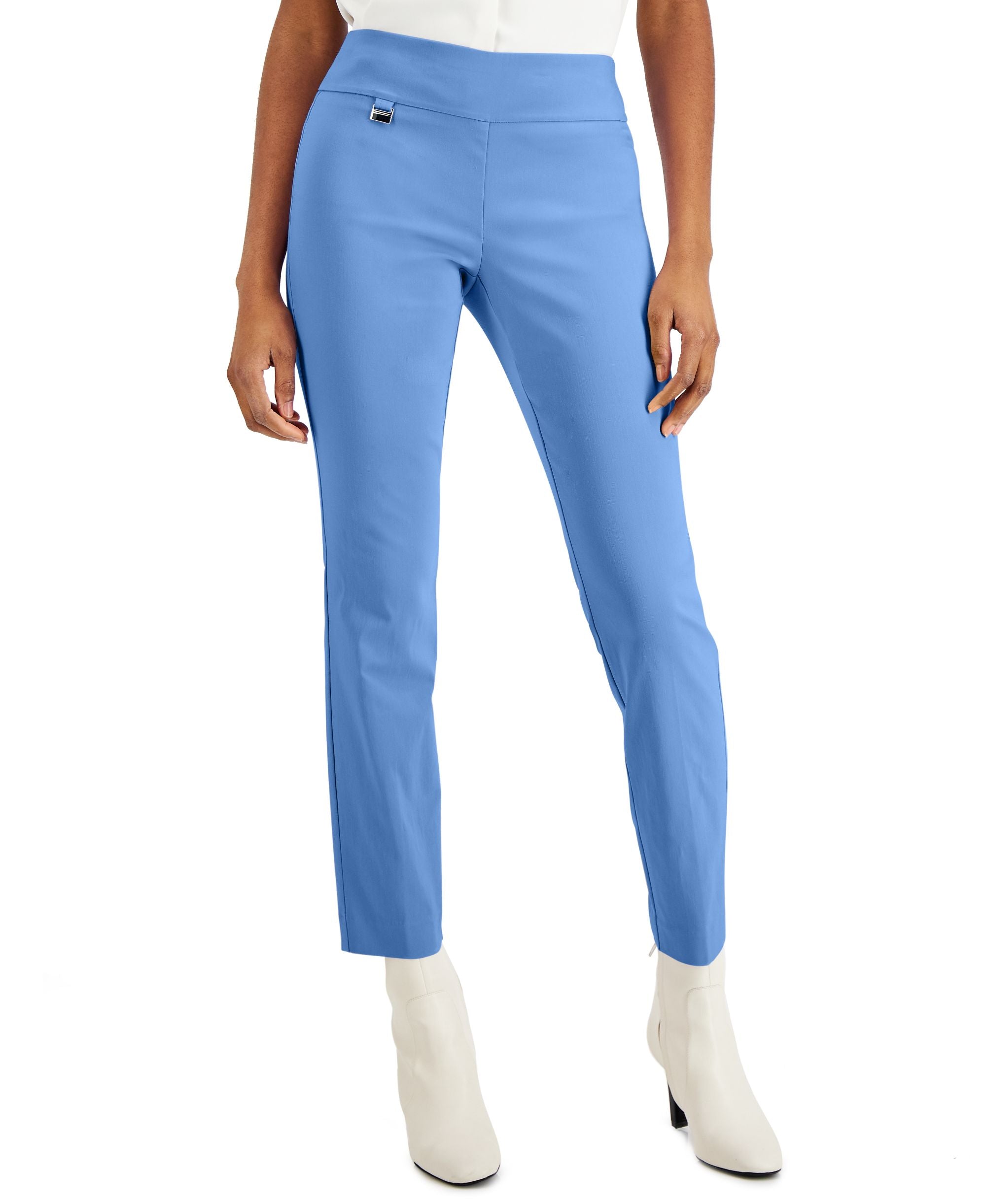 Alfani Petite Tummy Control Pull On Skinny Pants