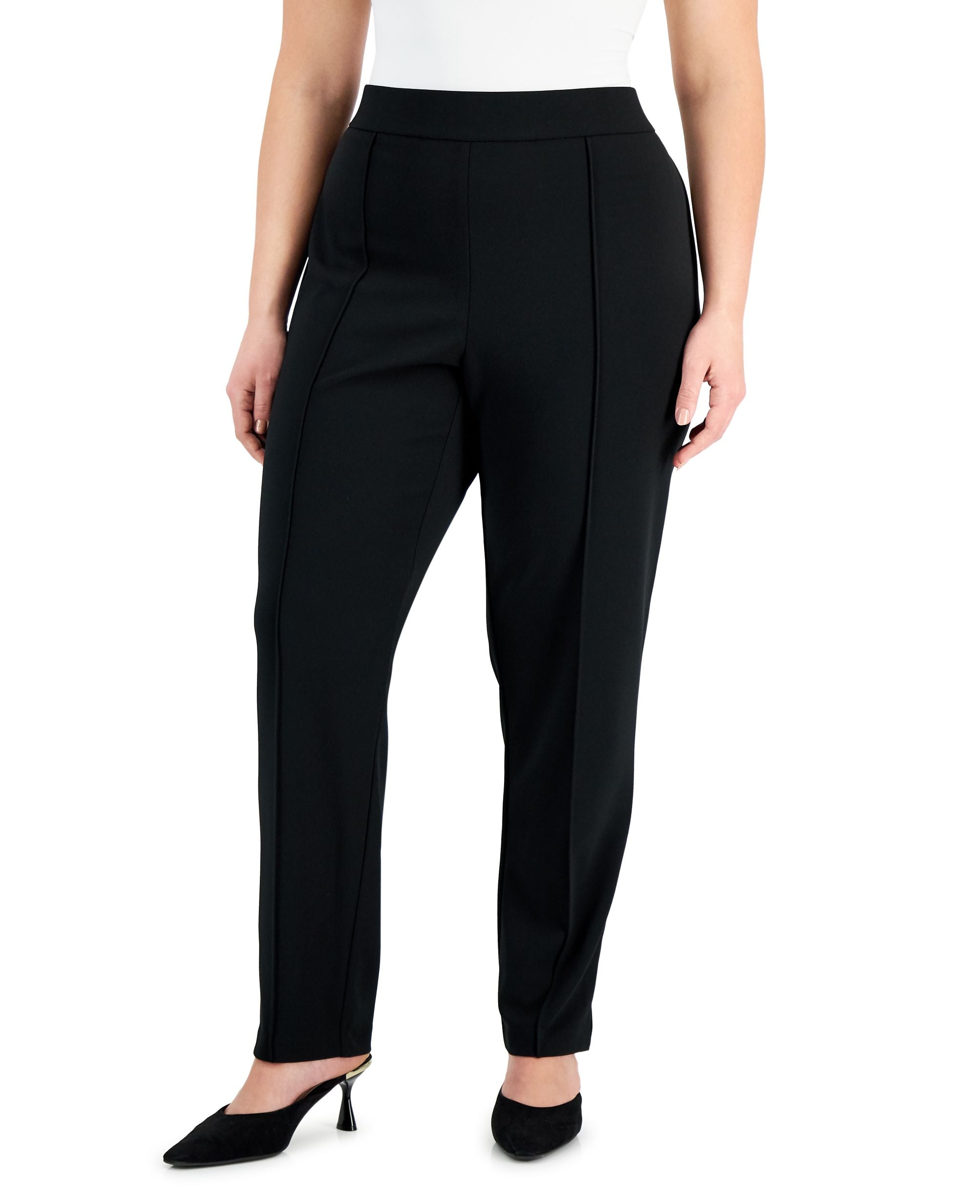Alfani Plus Size Princess Seam Pants