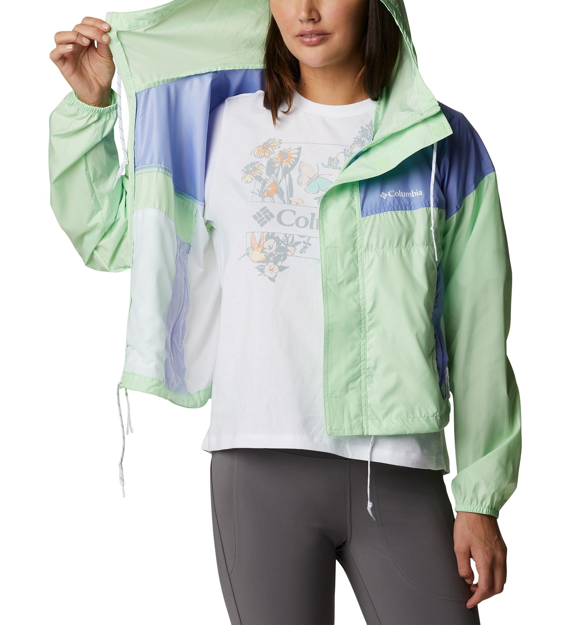 Columbia Womens Flash Challenger Cropped Jacket