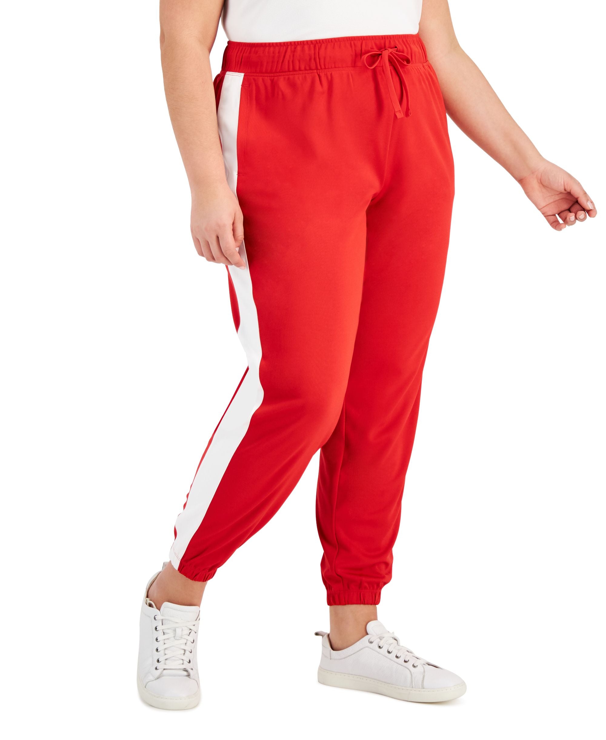 ID Ideology Plus Size Racing Stripe Joggers