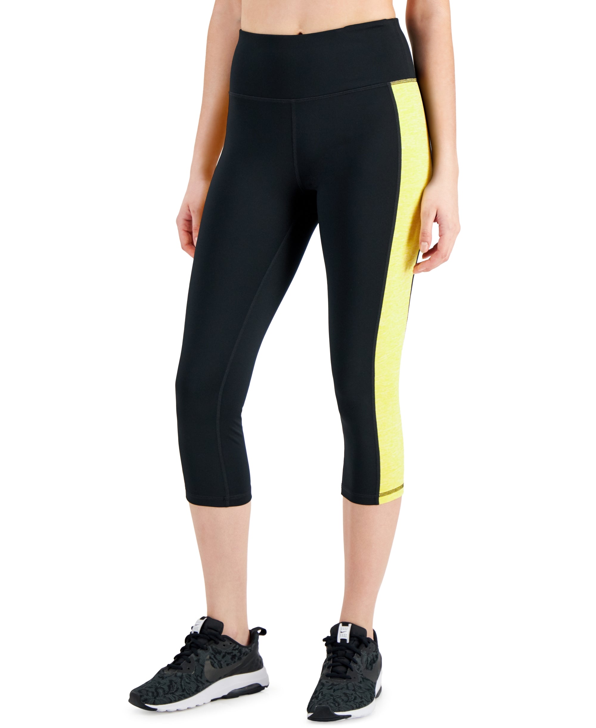 Active Petite Colorblocked Cropped Leggings