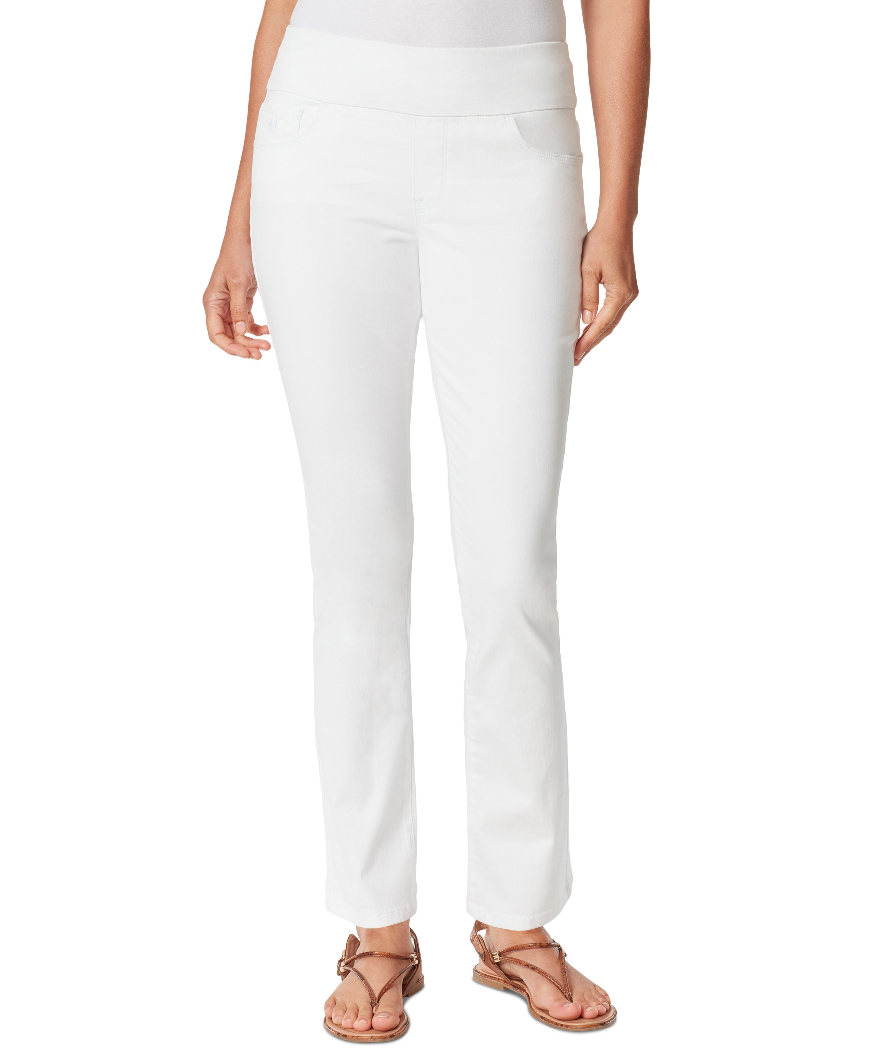 Women's Amanda Pull-On Slim-Straight Jeans