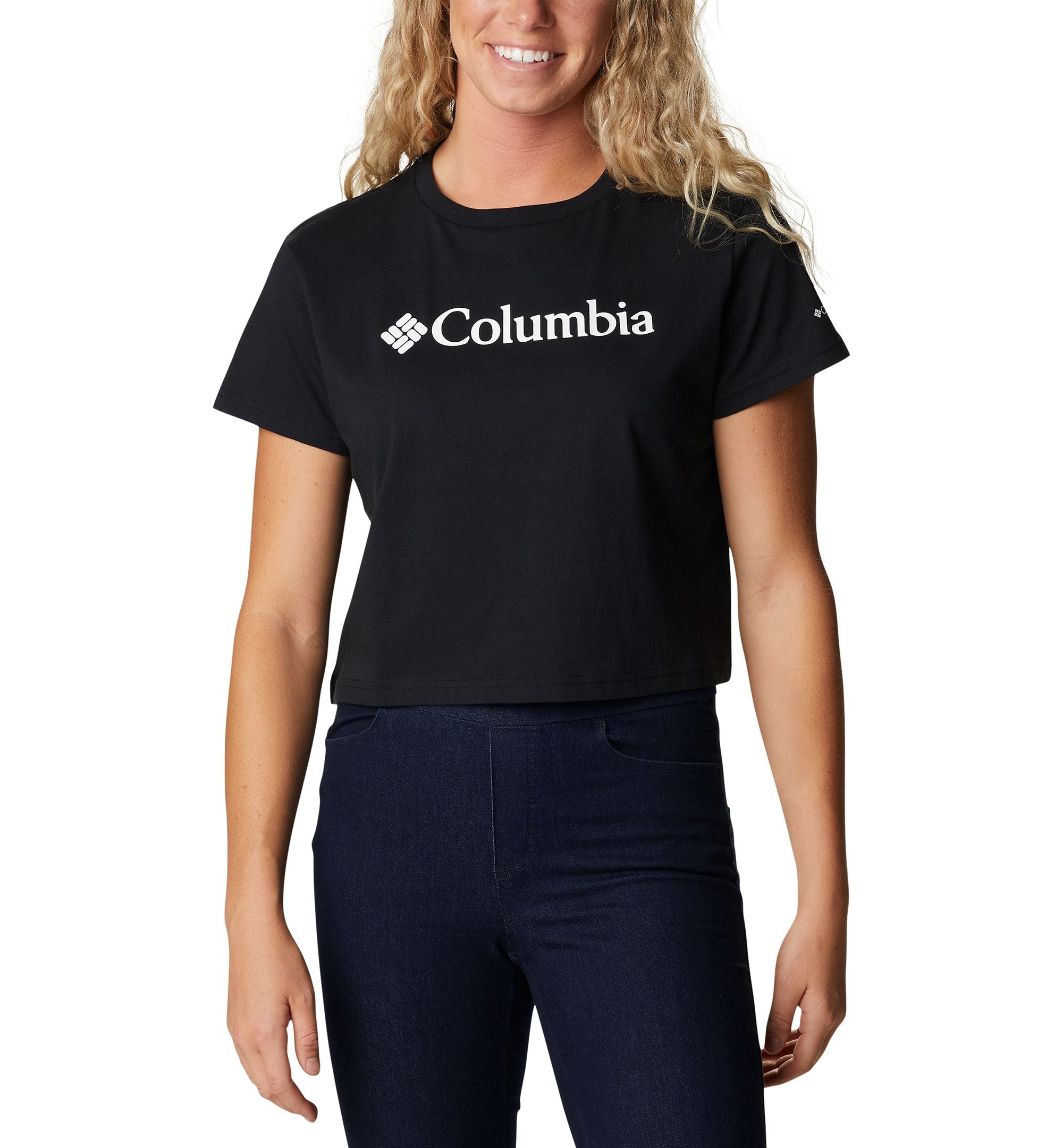 Columbia Womens North Cascades Cropped T-Shirt