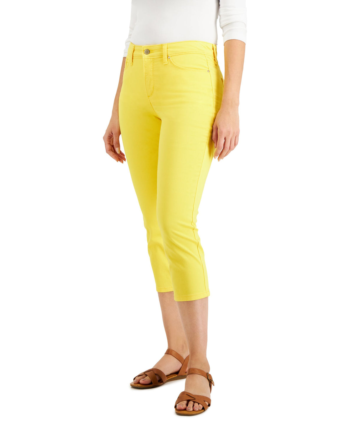 Women's Tummy Control Bristol Capri Jeans