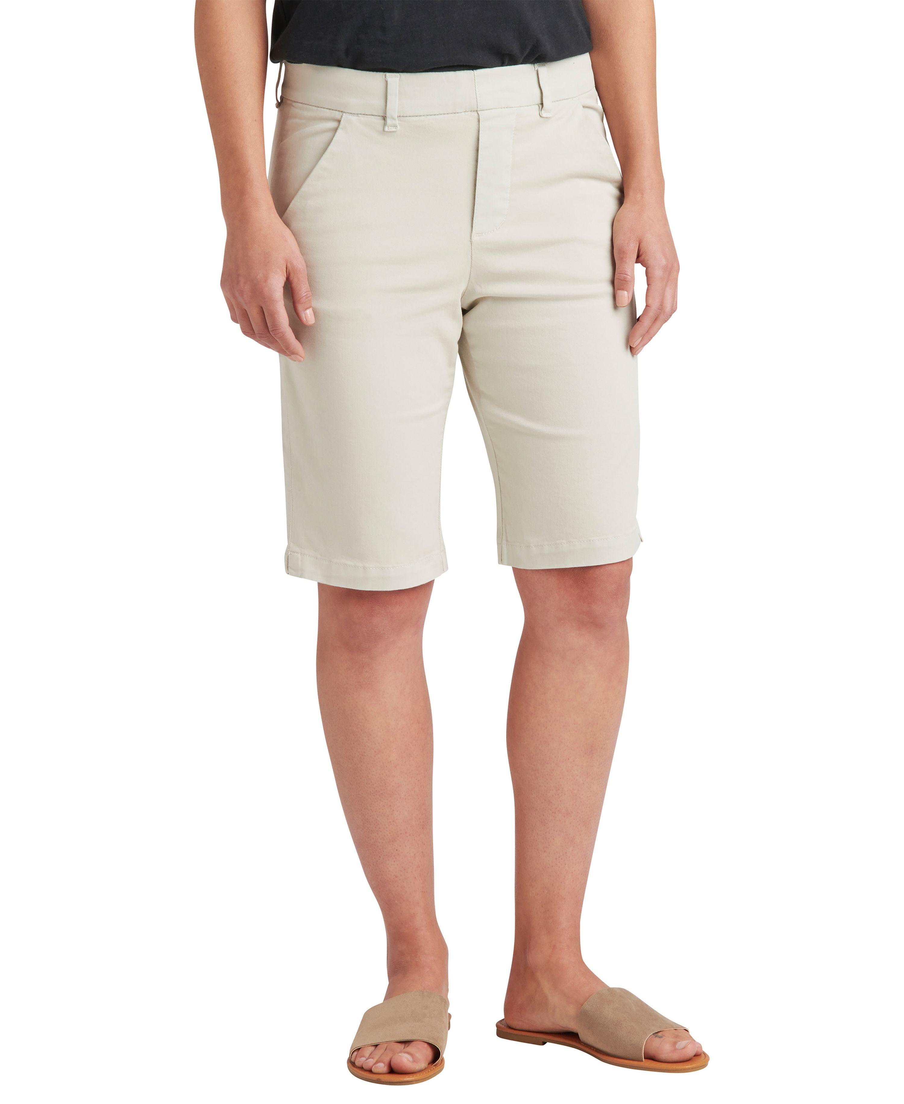 Women's Maddie Mid Rise Bermuda Pull-On Shorts