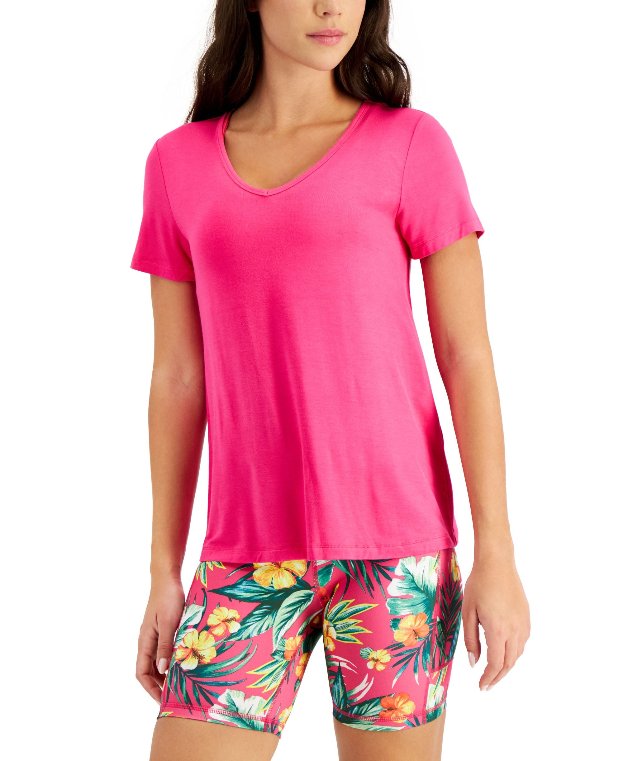 ID Ideology Womens V Neck T-Shirt