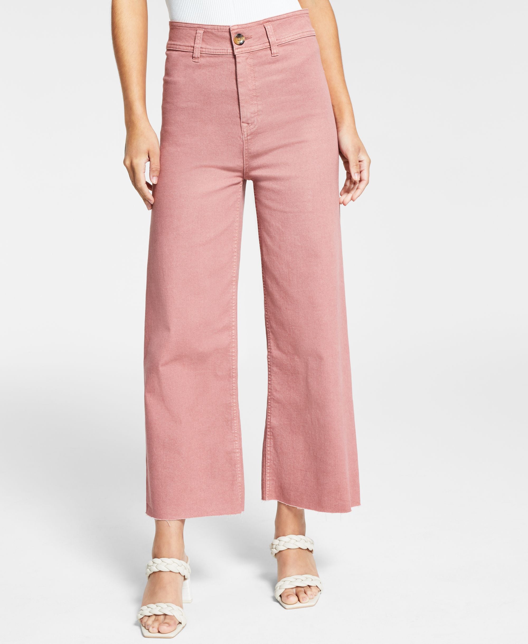 Black Tape High Rise Culotte Jeans