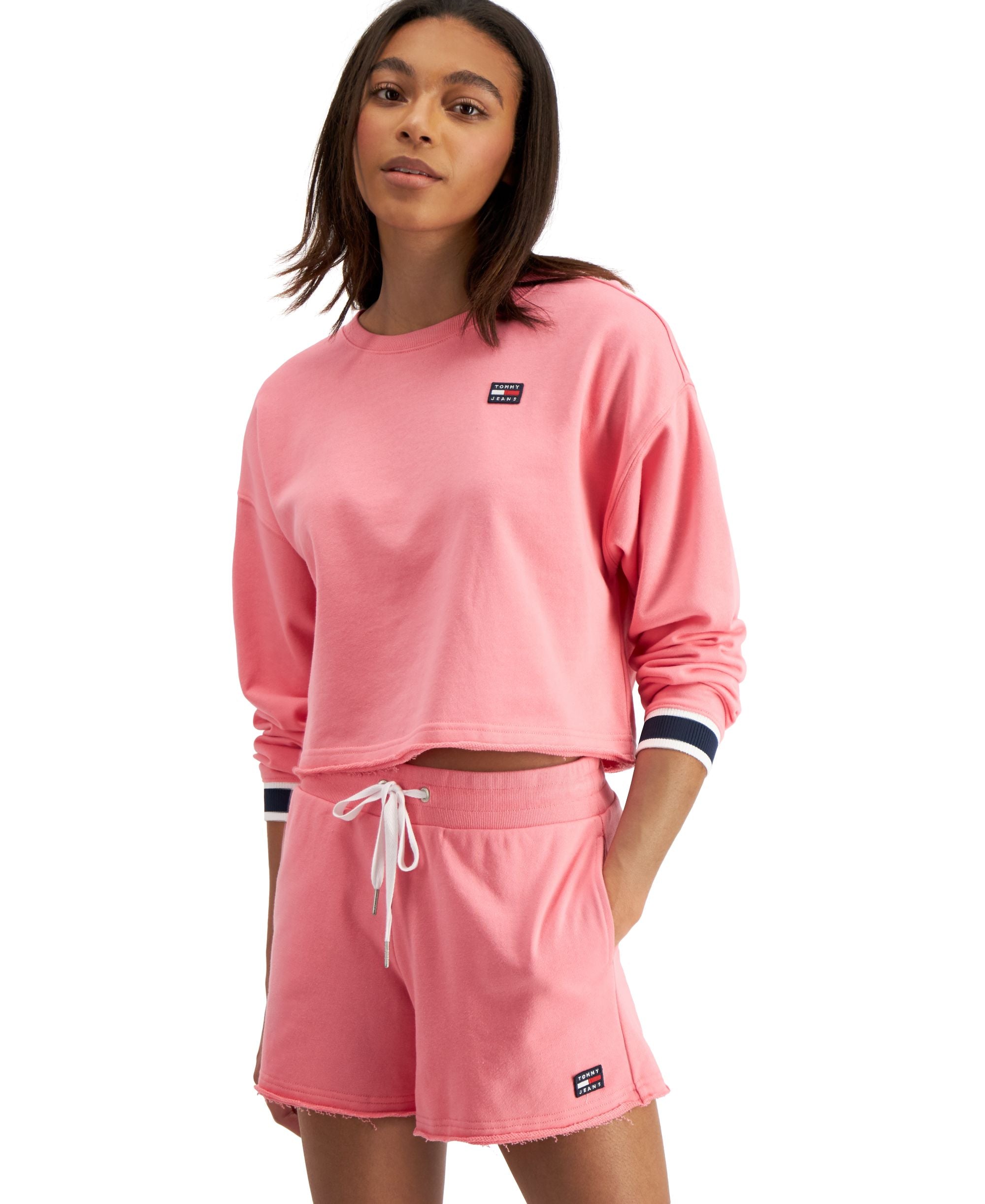Tommy Jeans Oversized Cropped Sweatshirt