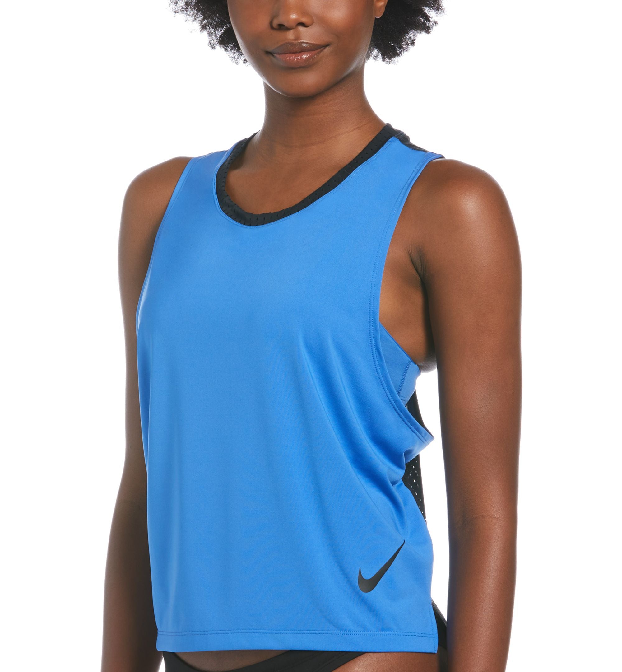 Sport Mesh Racerback Swim Cover-Up