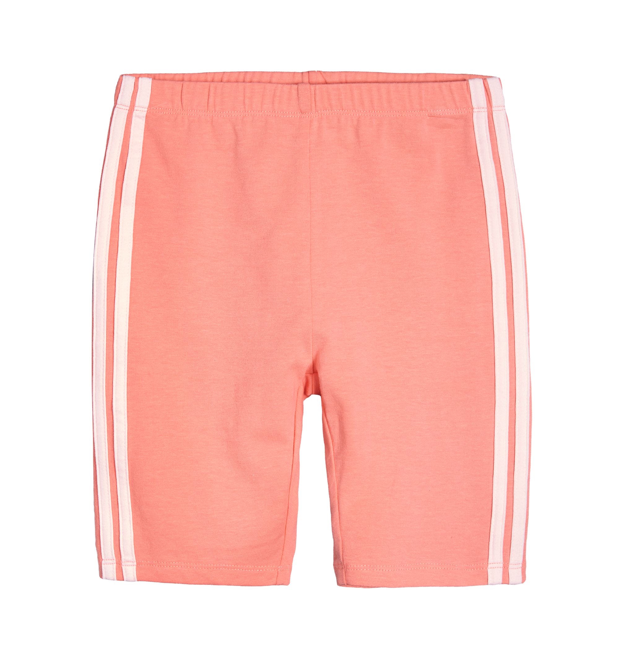 Big Girls Stripe Bike Shorts