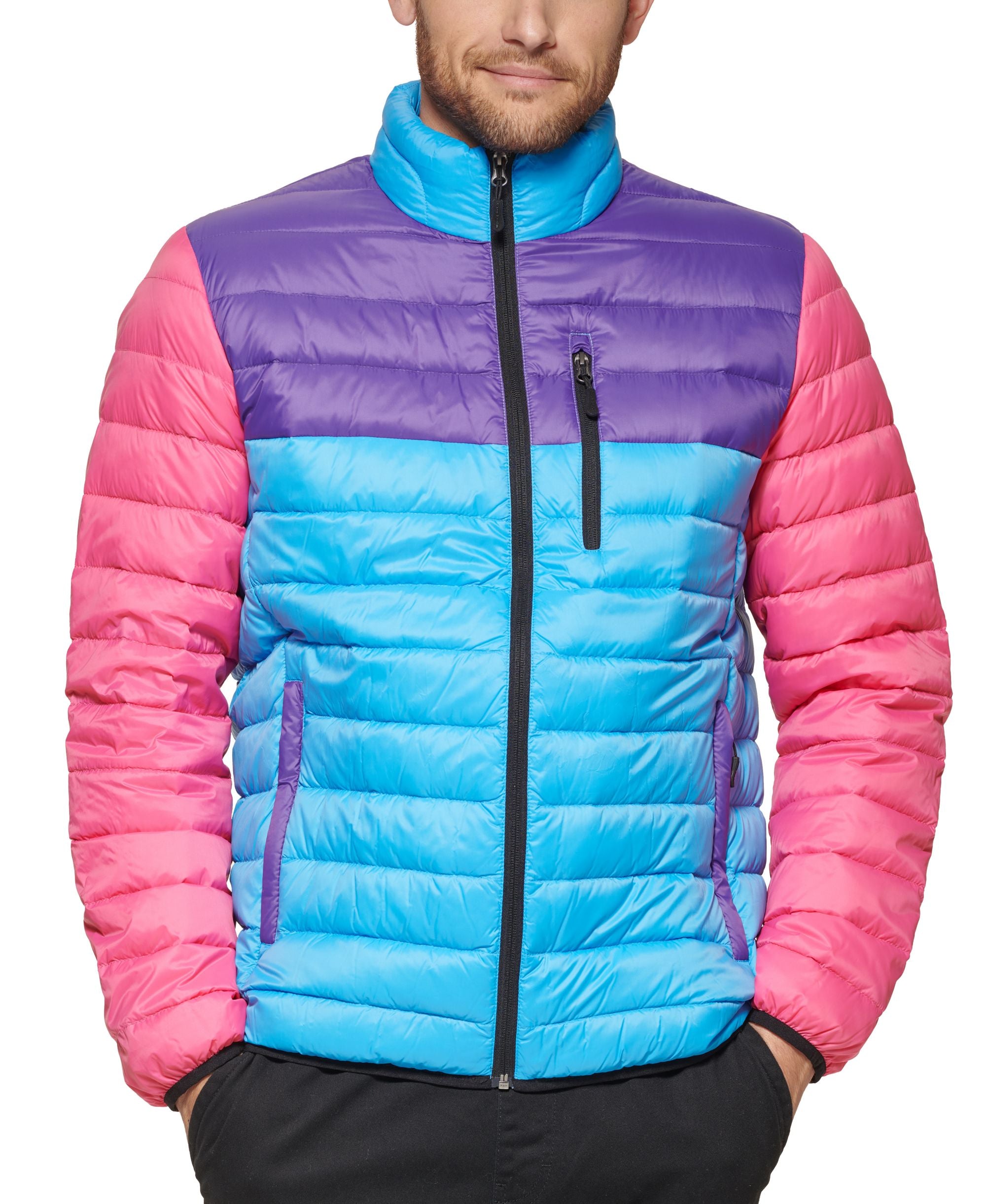 Men's Down Packable Quilted Puffer Jacket