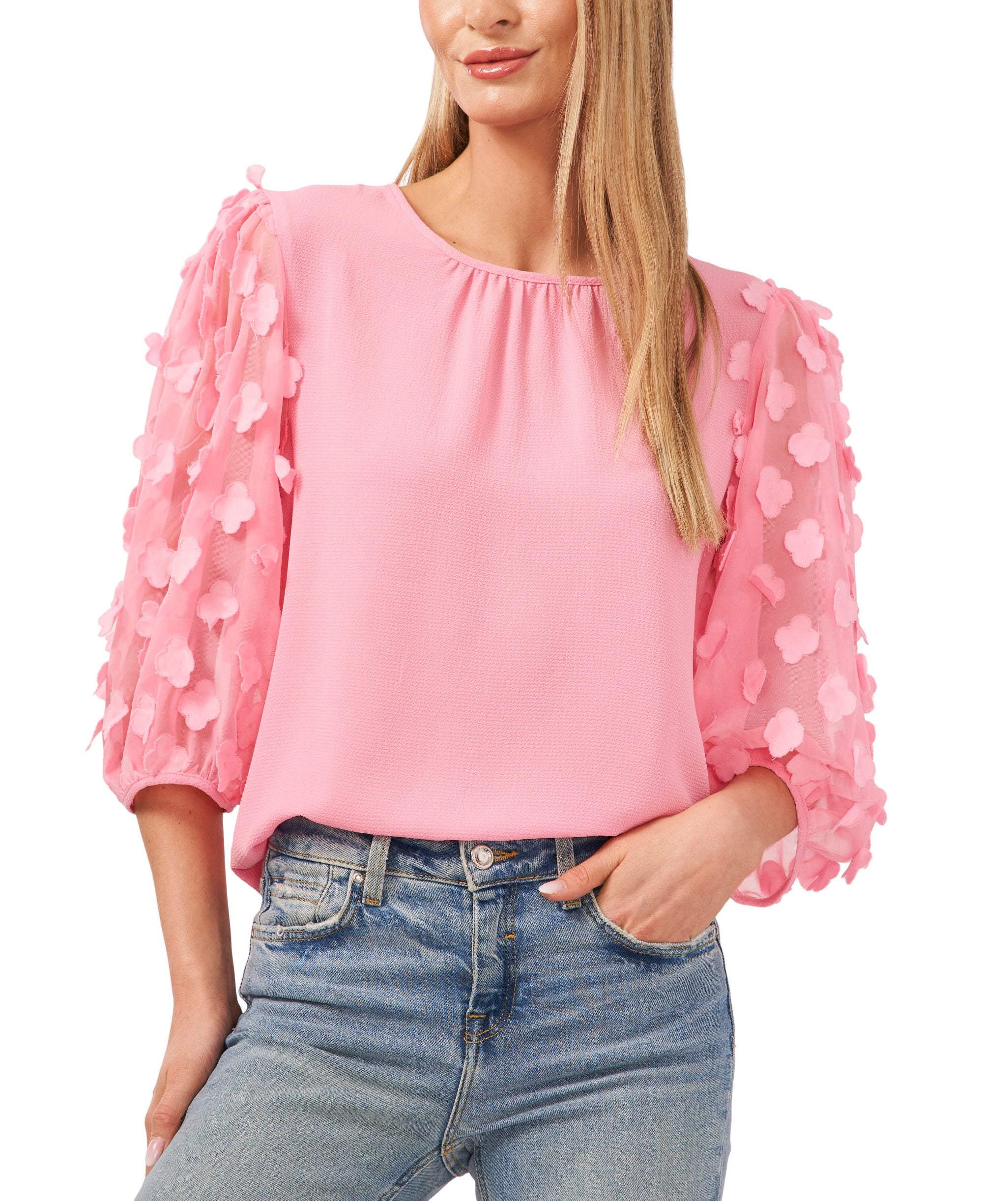 Cece Mixed Media Top