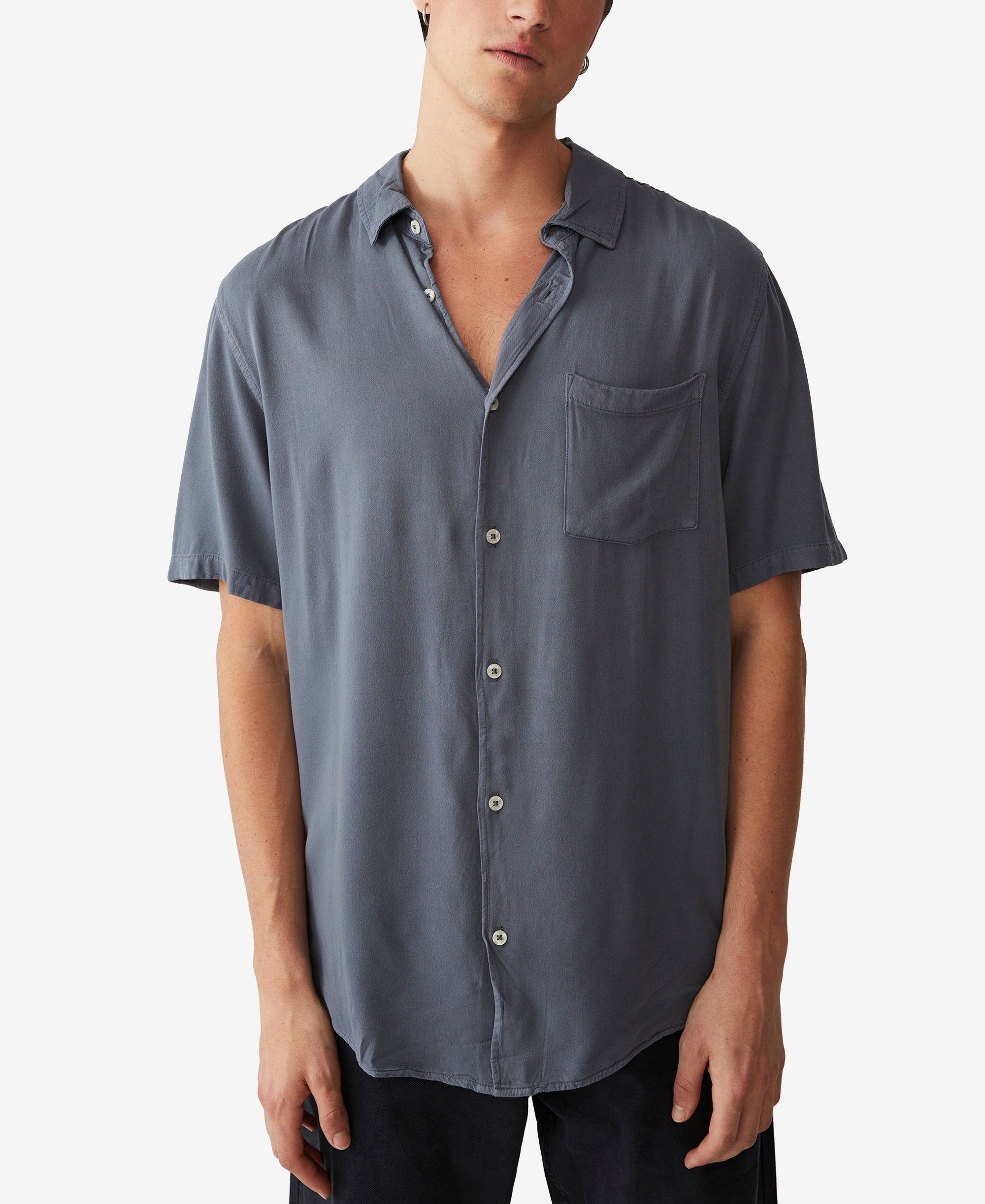 Men's Cuban Short Sleeve Shirt