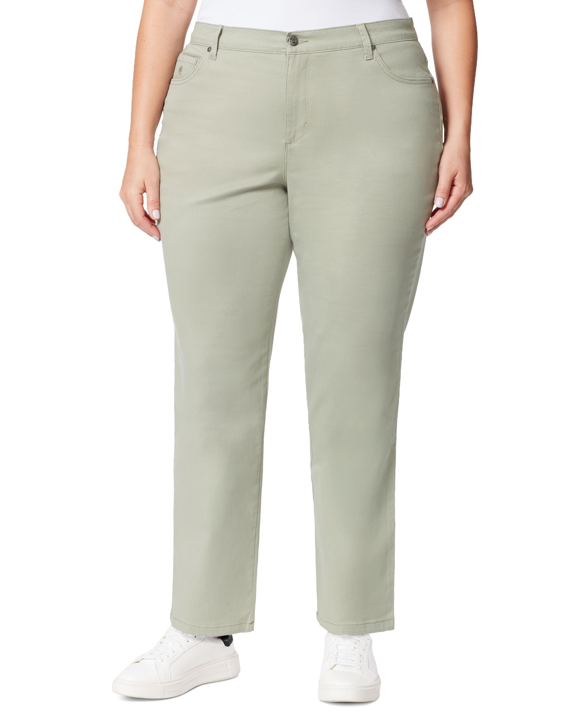 Gloria Vanderbilt Womens Plus Amanda Average Length Jean