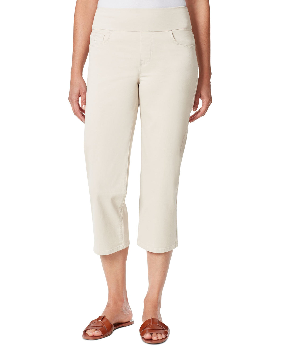 Gloria Vanderbilt Amanda Pull On Capri Jeans
