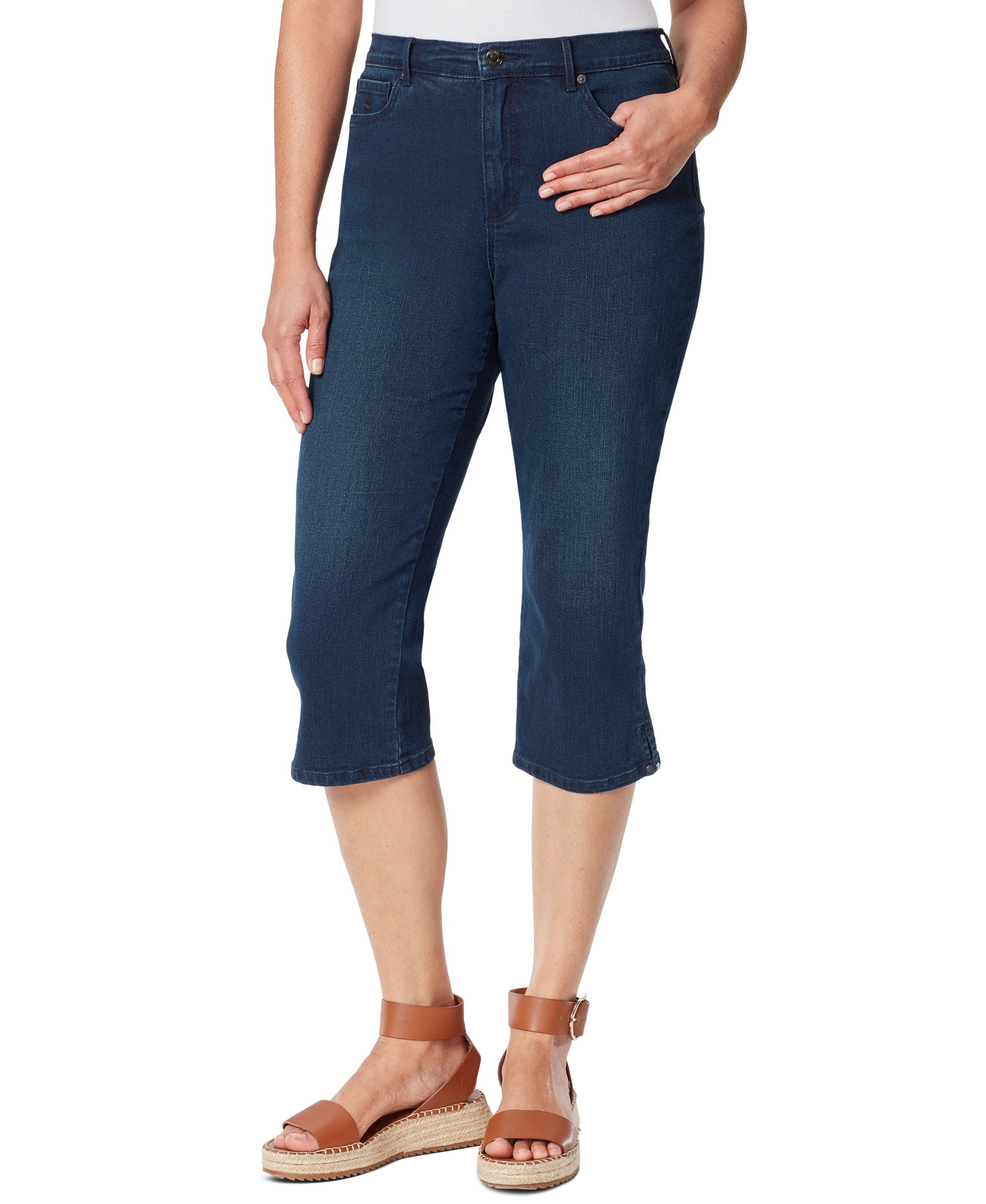 Gloria Vanderbilt Petite Amanda Denim Capri Jeans