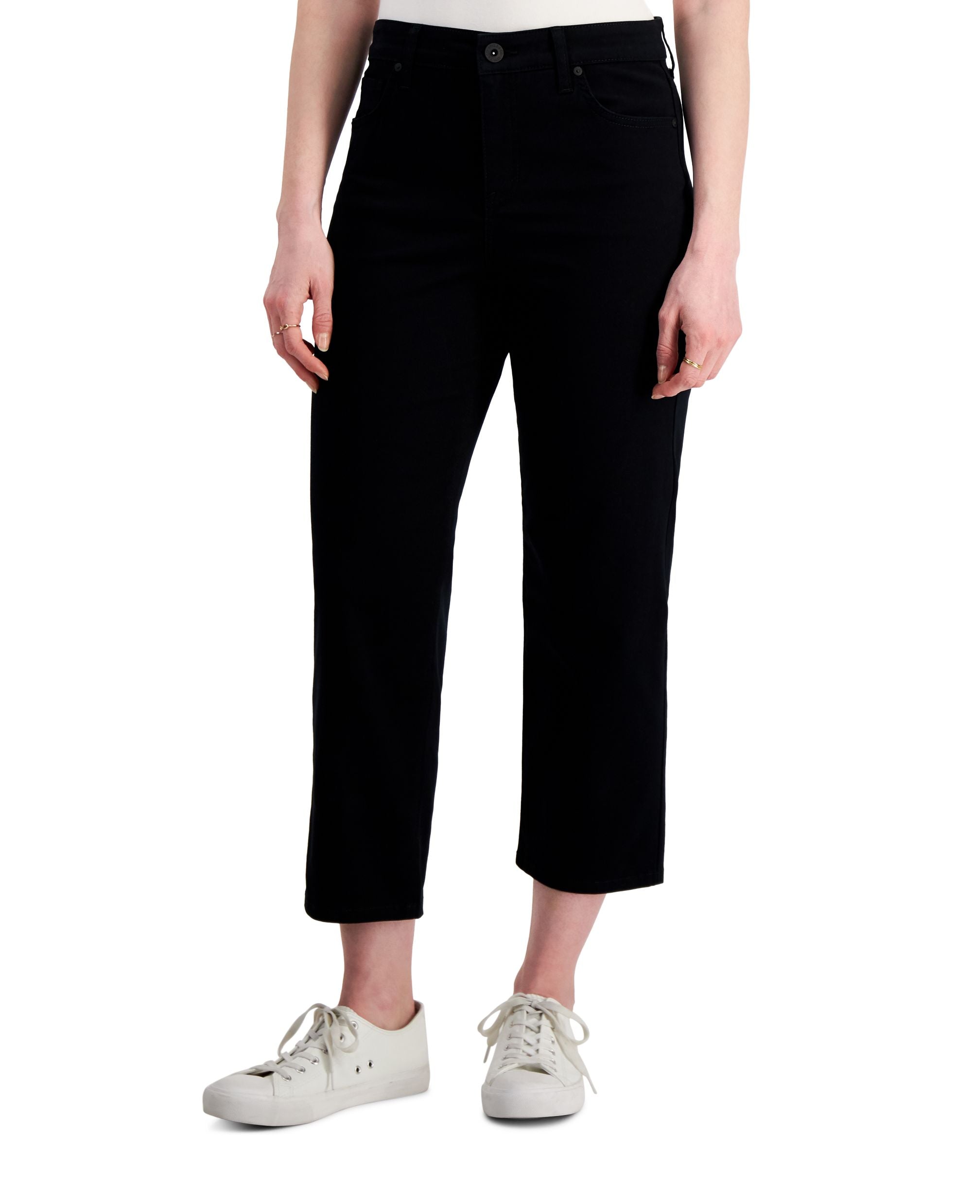 Women's High Rise Cropped Jeans