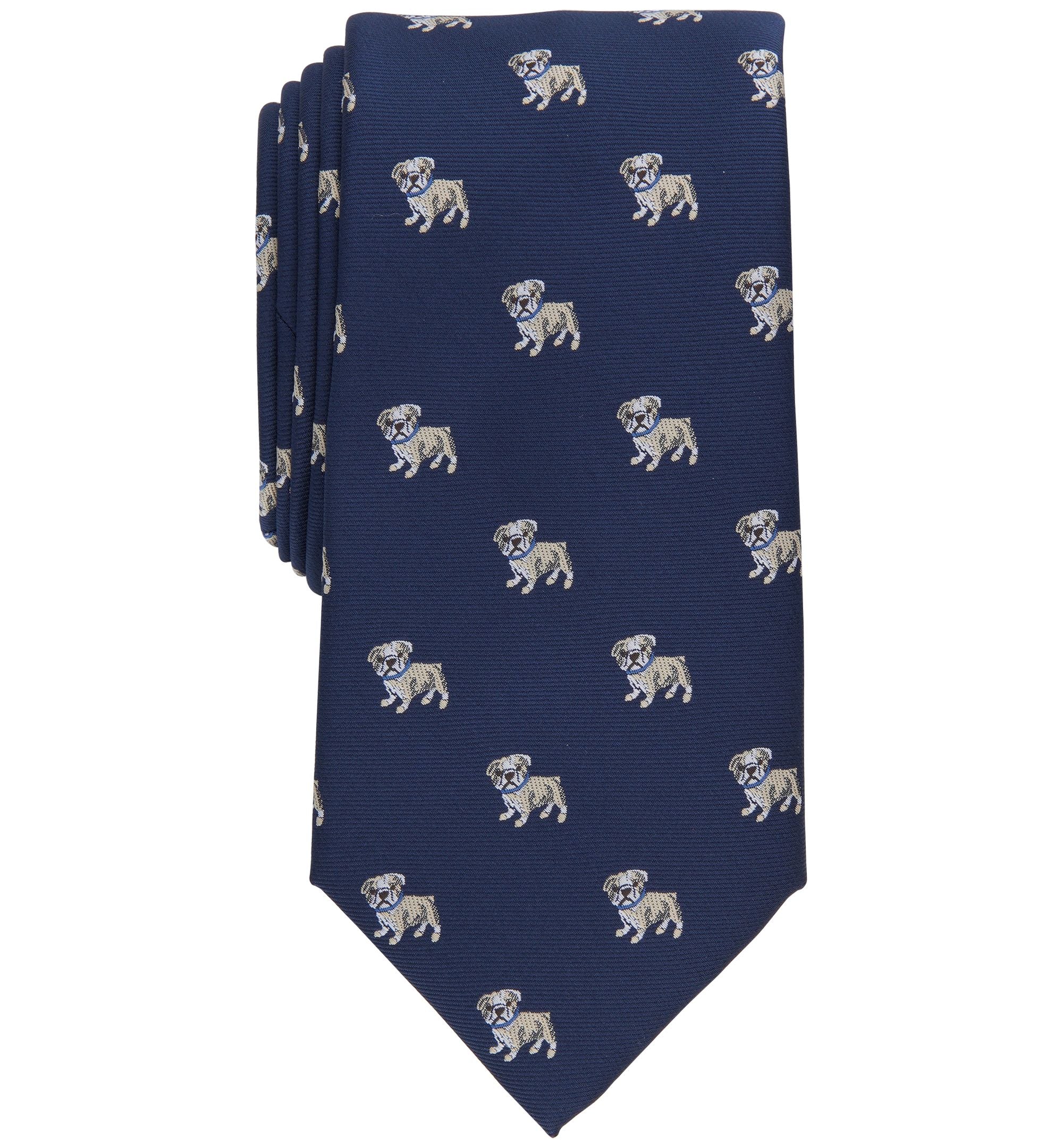 Men's Classic Bulldog Neat Tie