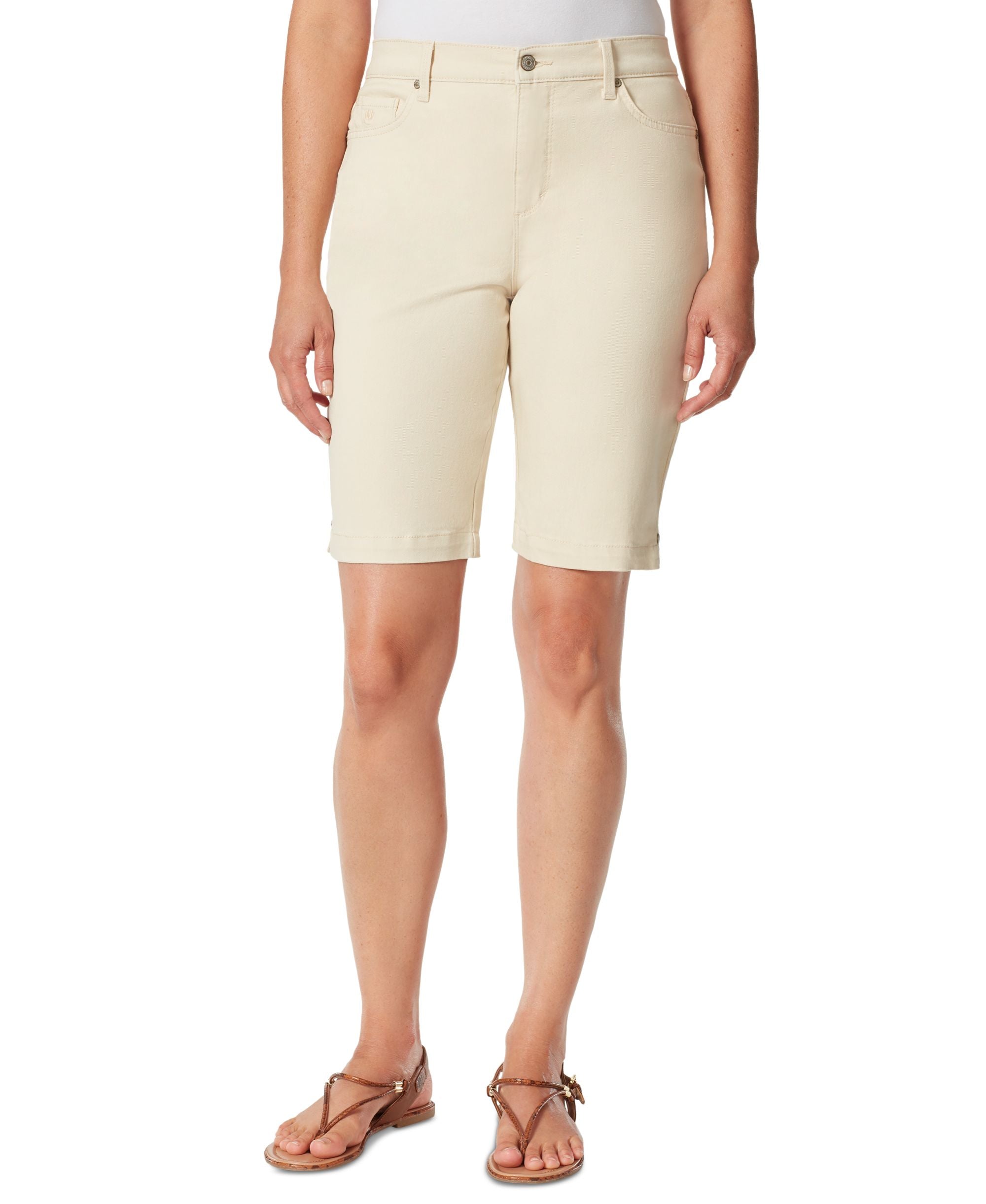 Gloria Vanderbilt Amanda "11" Denim Bermuda Shorts