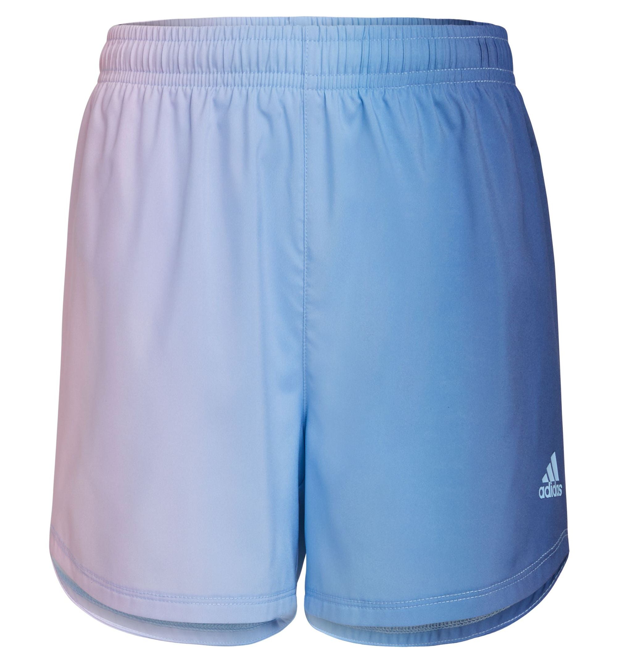 Big Girls Elastic Waistband Ombre Woven Shorts