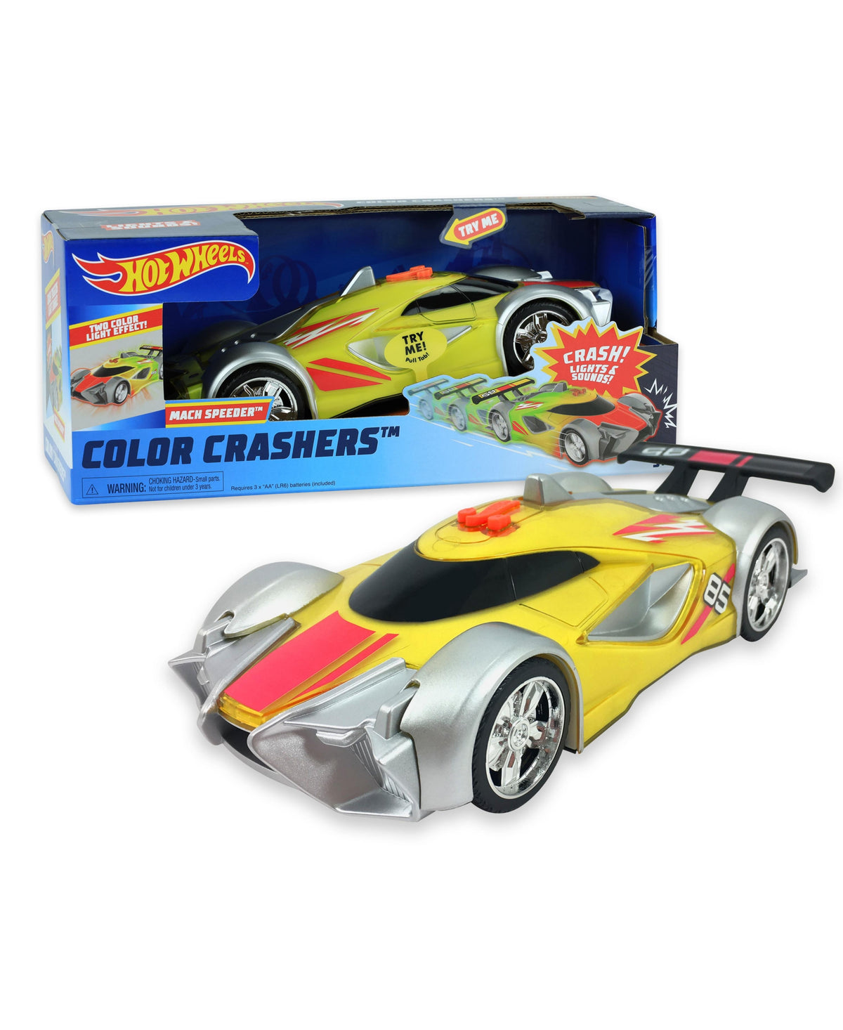 CLOSEOUT! Color Crashers, Mach Speeder