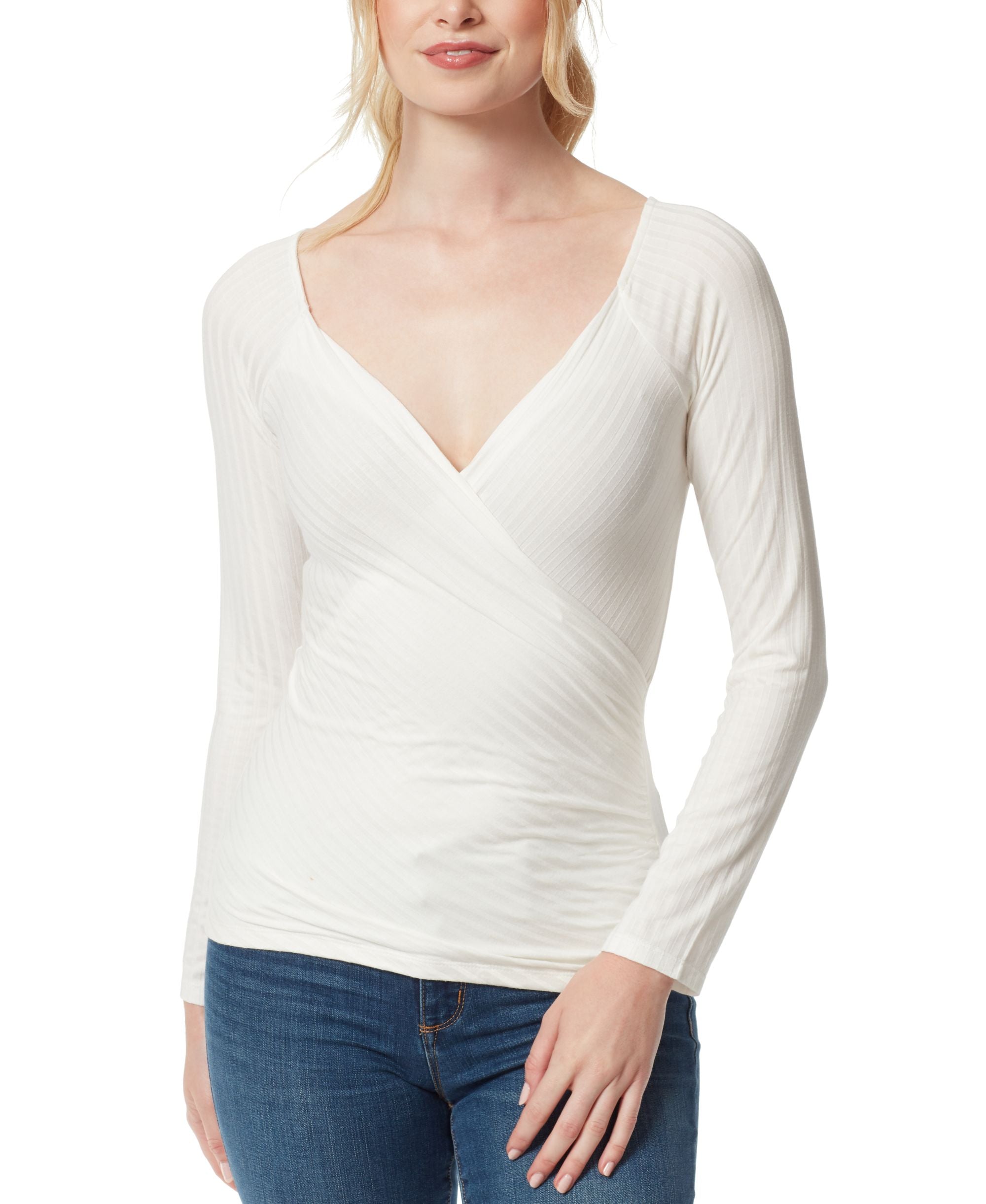 Jessica Simpson Kiki Faux Wrap Top