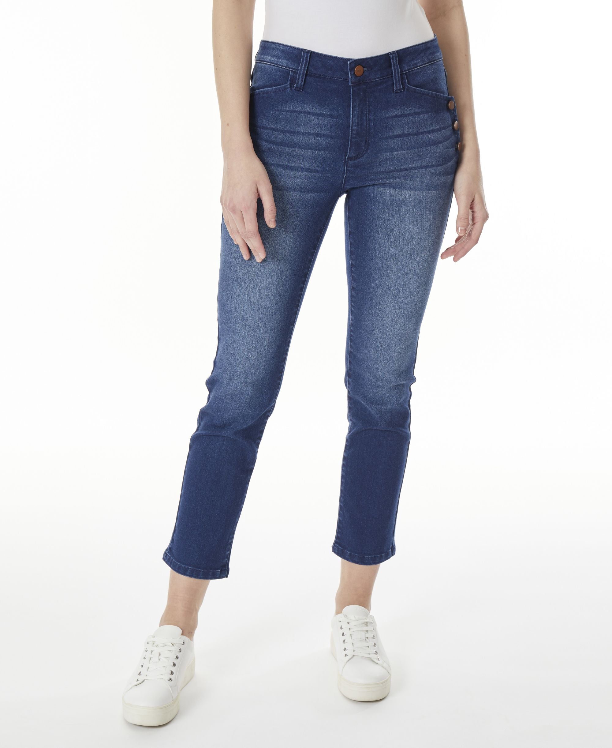 Womens Lexington Sailor Slim Ankle Pants