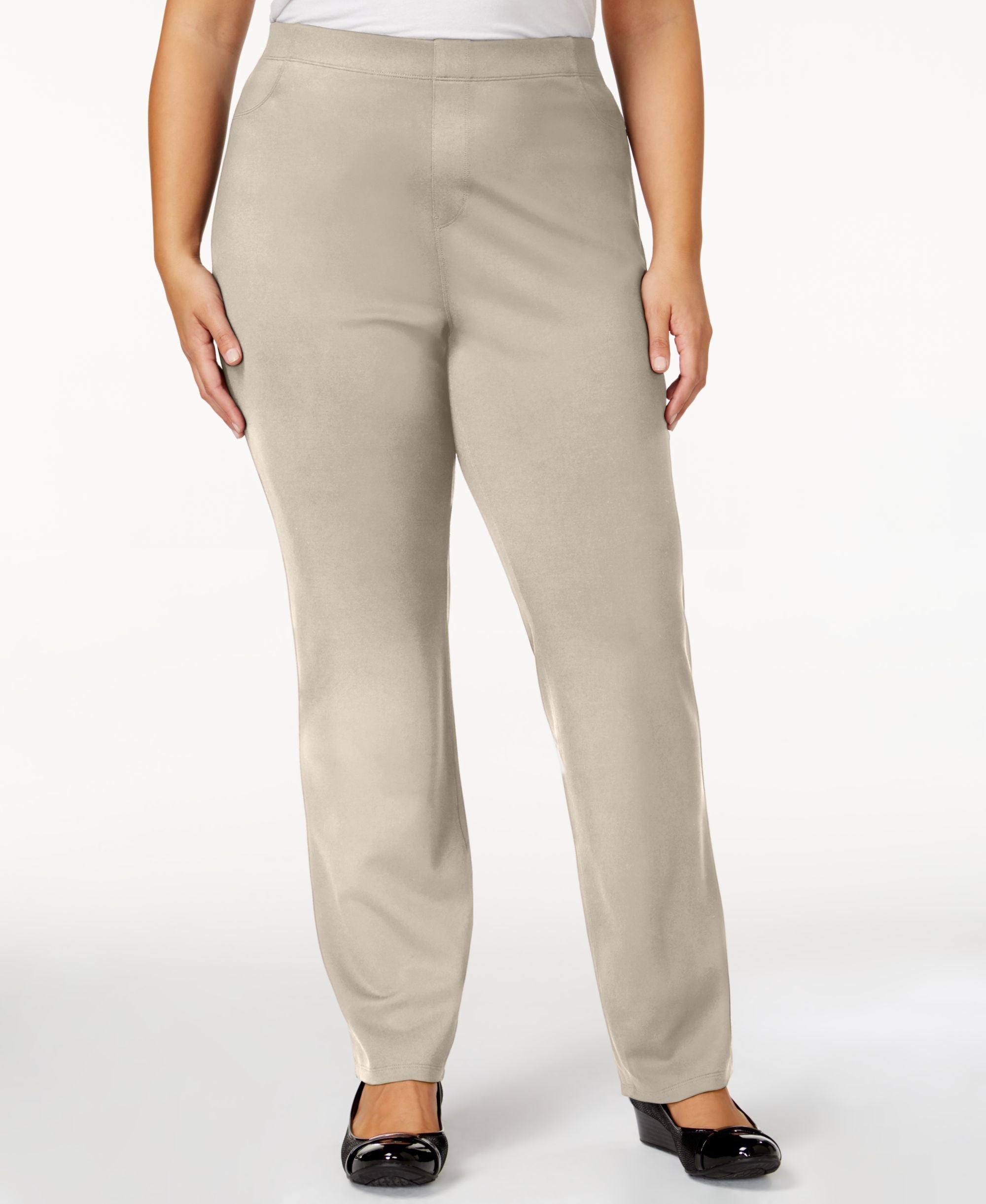 Karen Scott Plus Size Comfort Pants