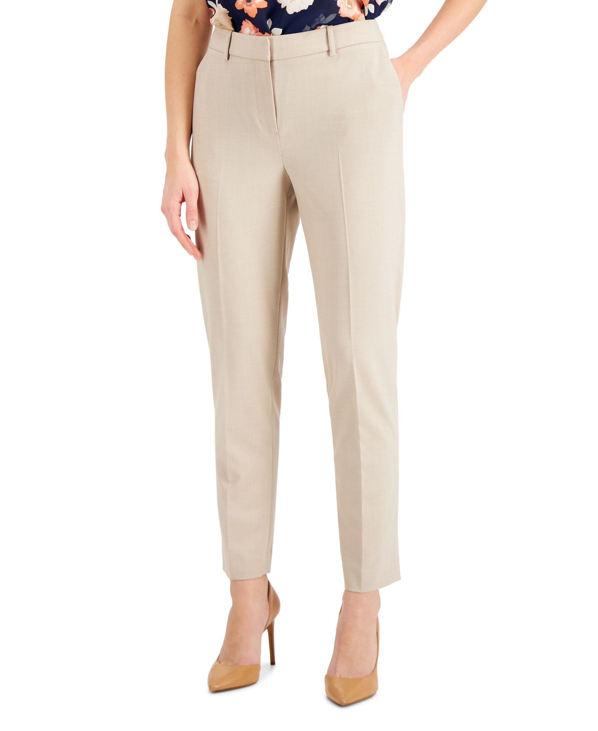 Tahari Asl Womens Ankle Pants