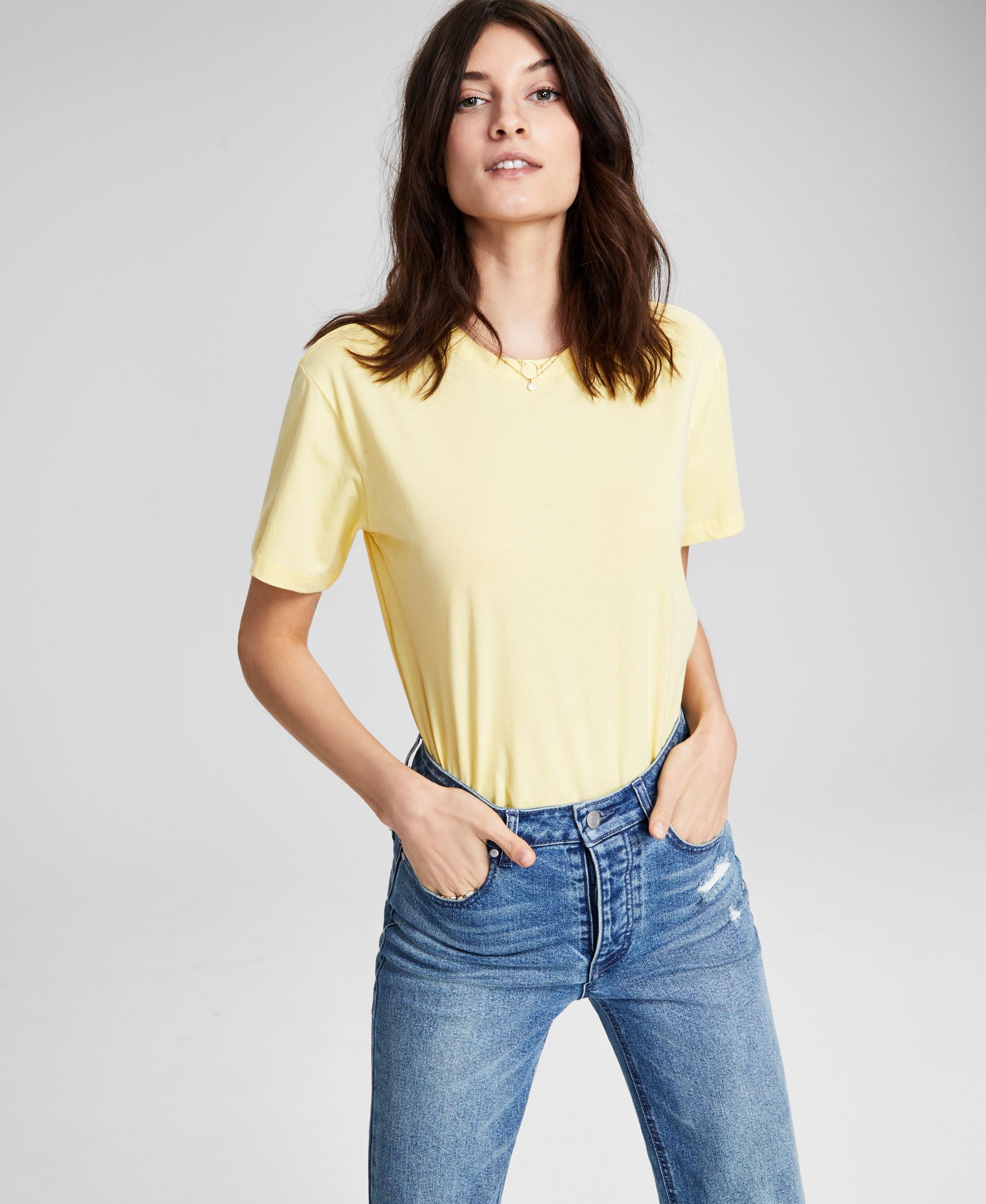 Now This Womens Cotton Boyfriend T-Shirt