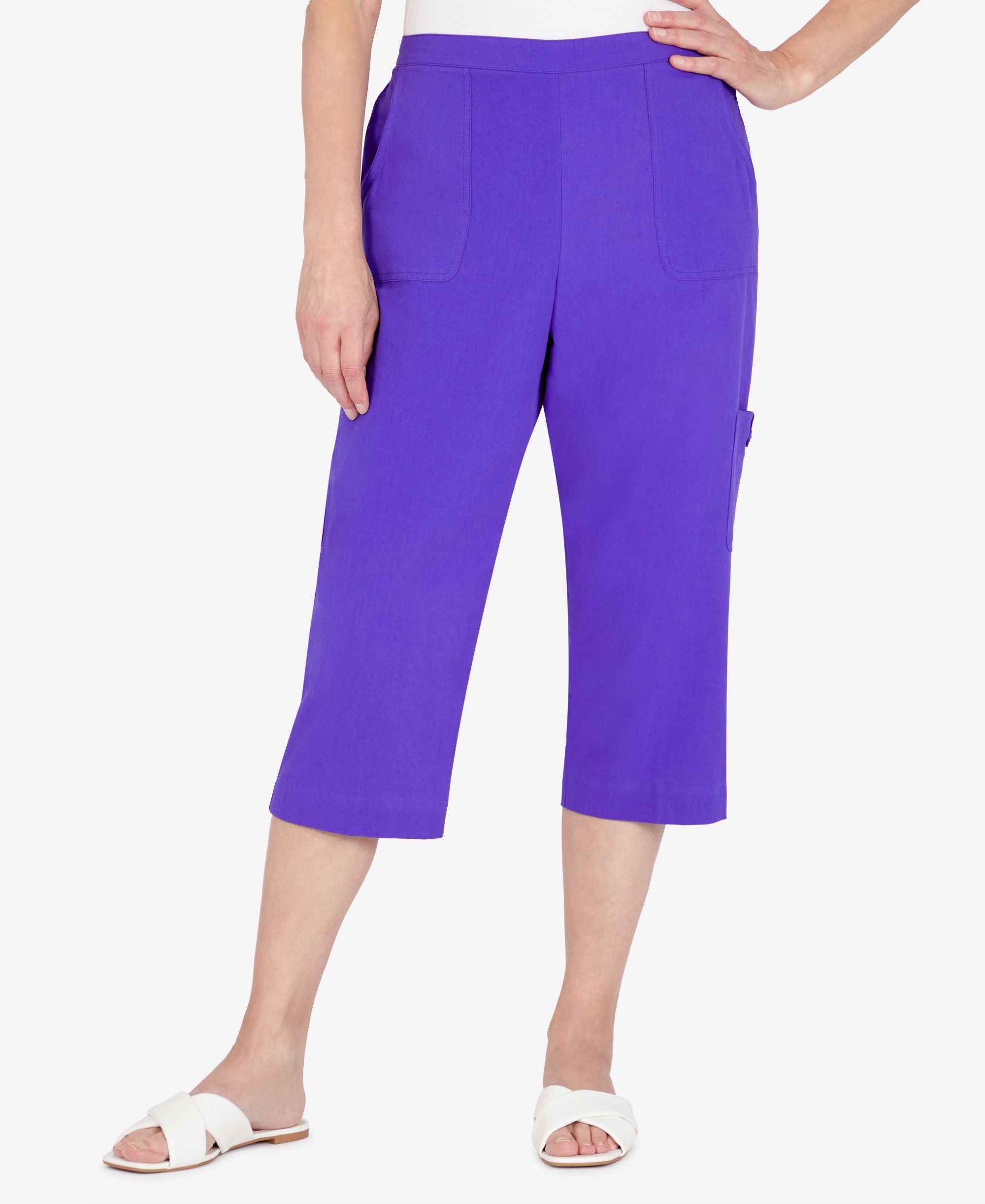 Missy Calypso Womens Cargo Pocket Capri