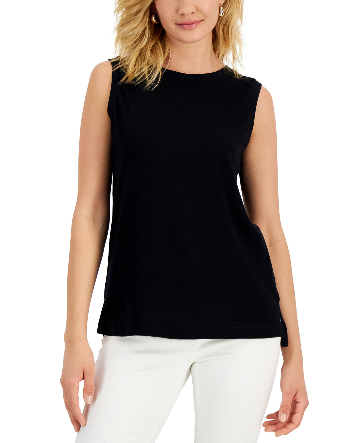 Style & Co Womens Sleeveless Top