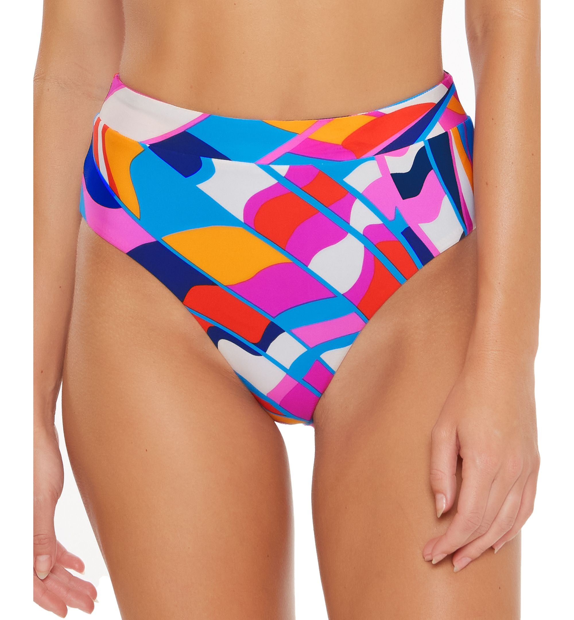 Rio Reversible High-Waist Bikini Bottoms