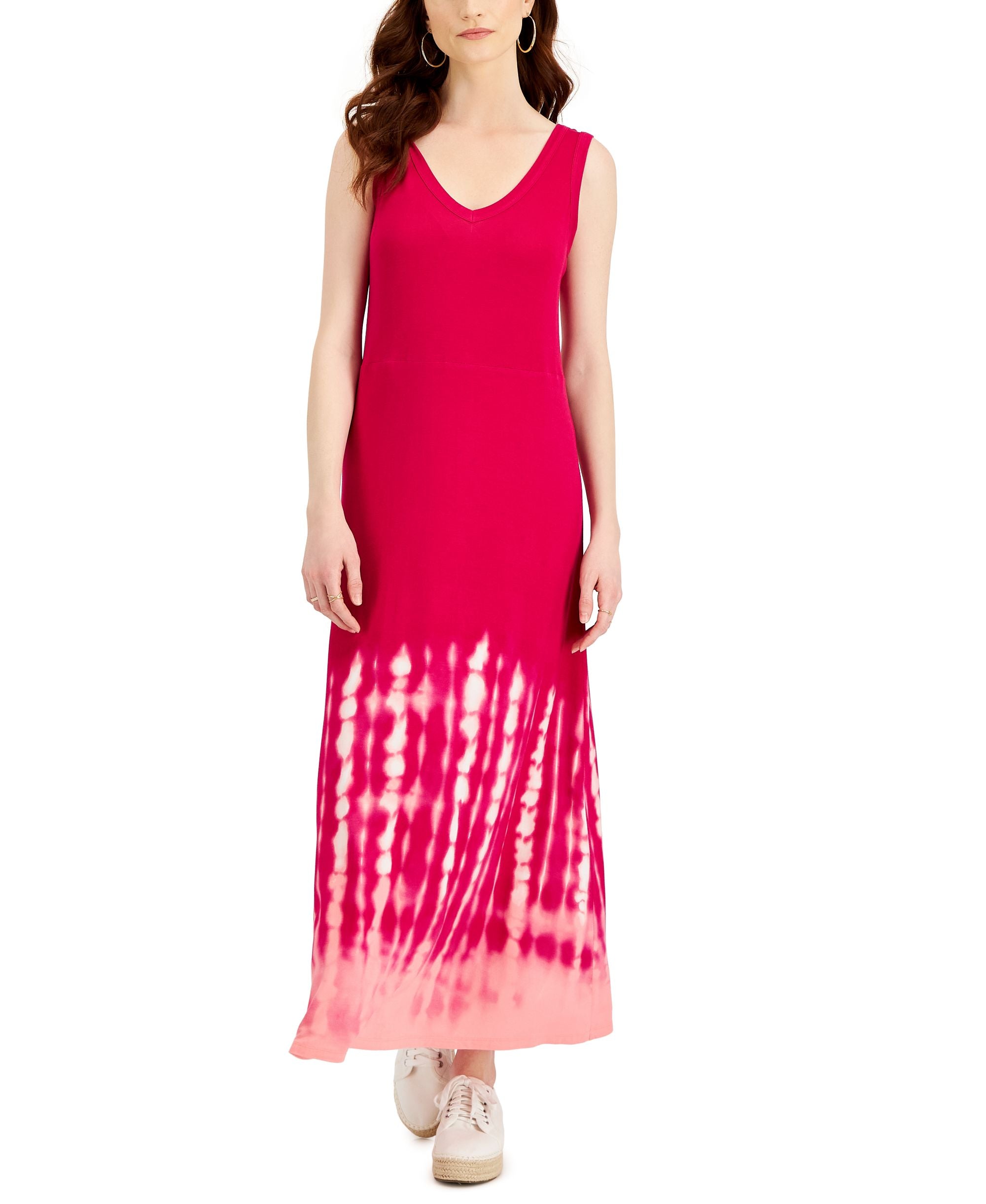 Petite Tie-Dyed Maxi Dress