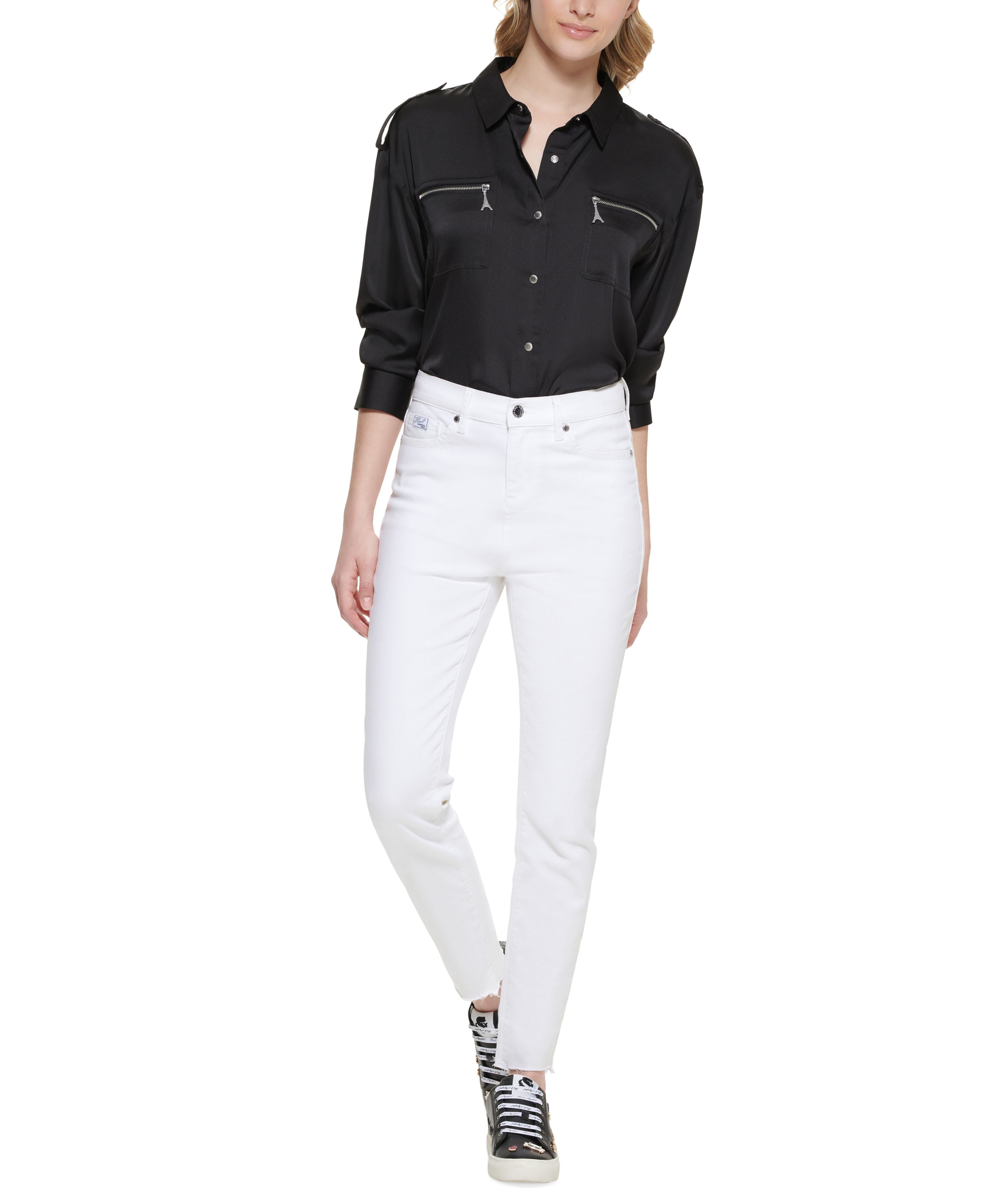 Women's Fray Hem Denim