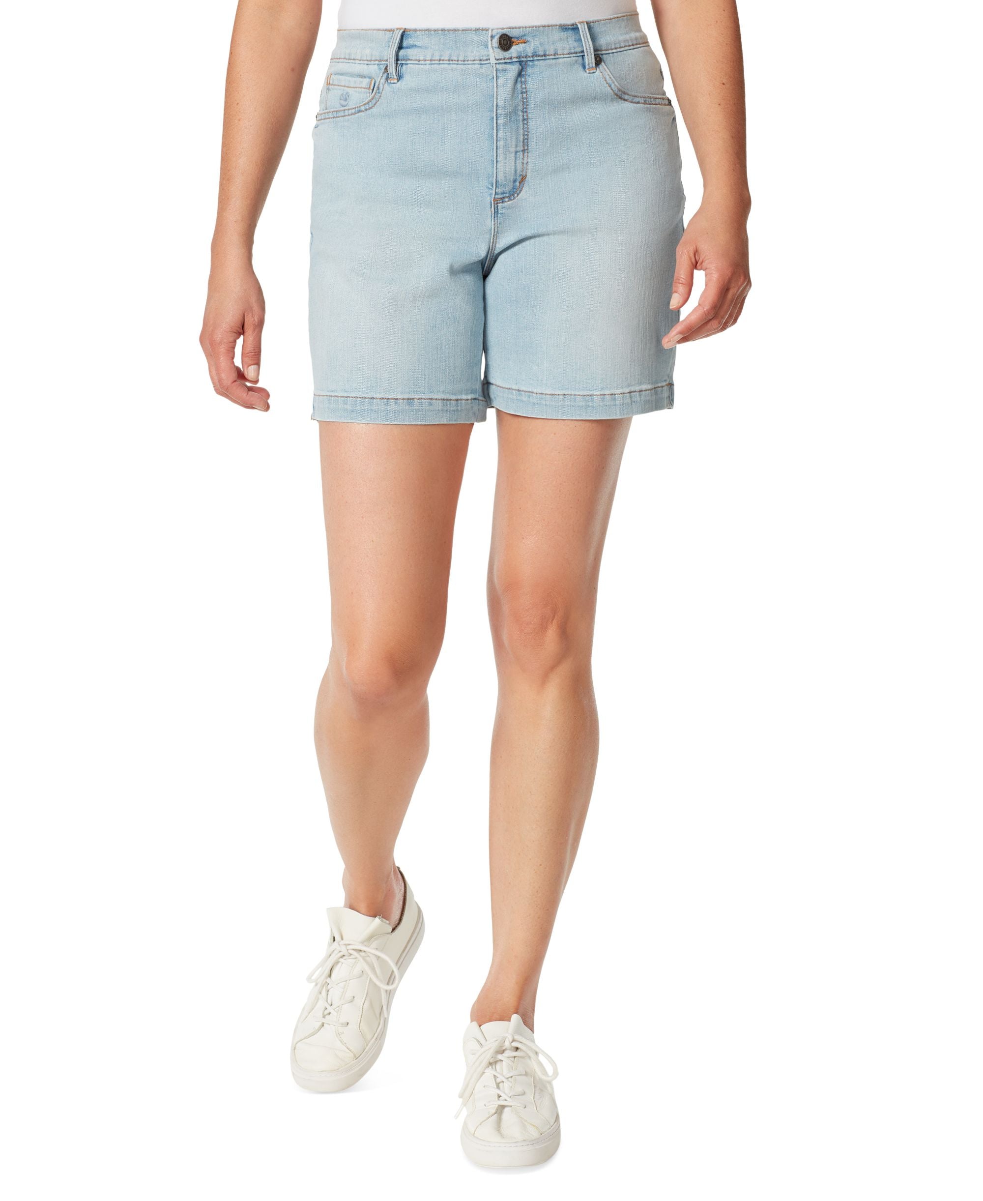 Gloria Vanderbilt Amanda "6" Denim Shorts