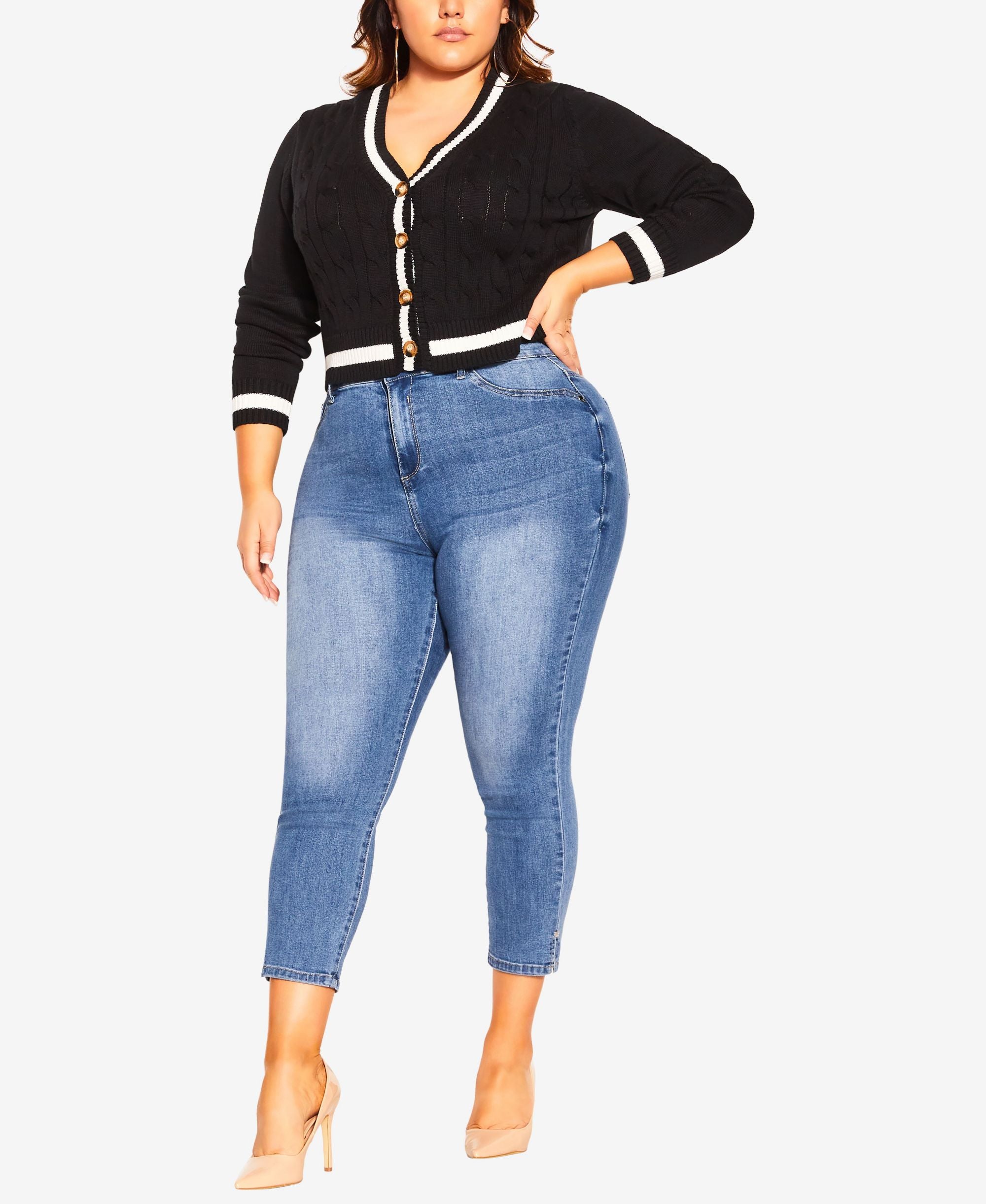 City Chic Trendy Plus Size Harley Renegade Jeans