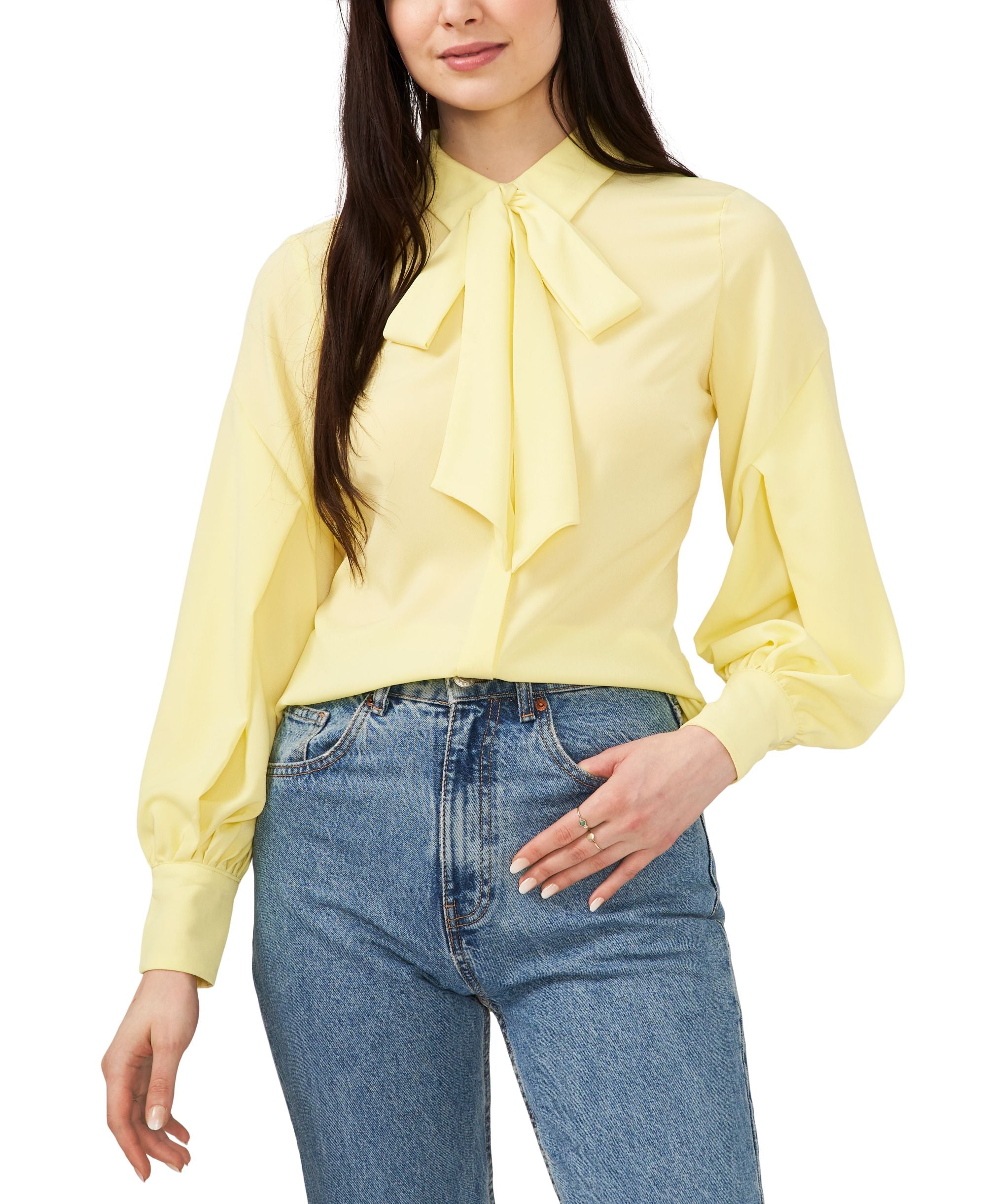 Riley Rae Camille Tie Neck Blouse