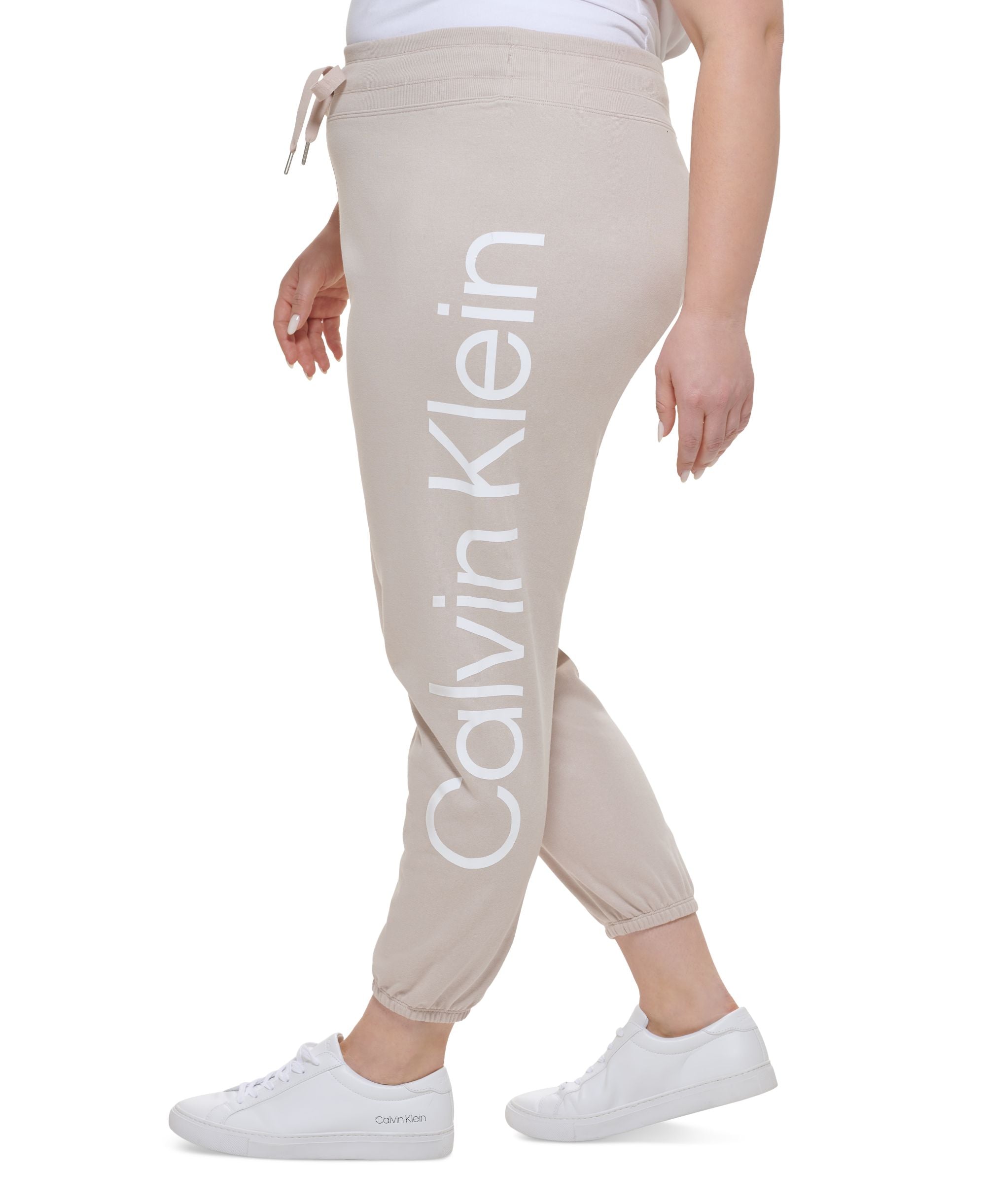 Calvin Klein Performance Plus Size Logo Jogger Pants