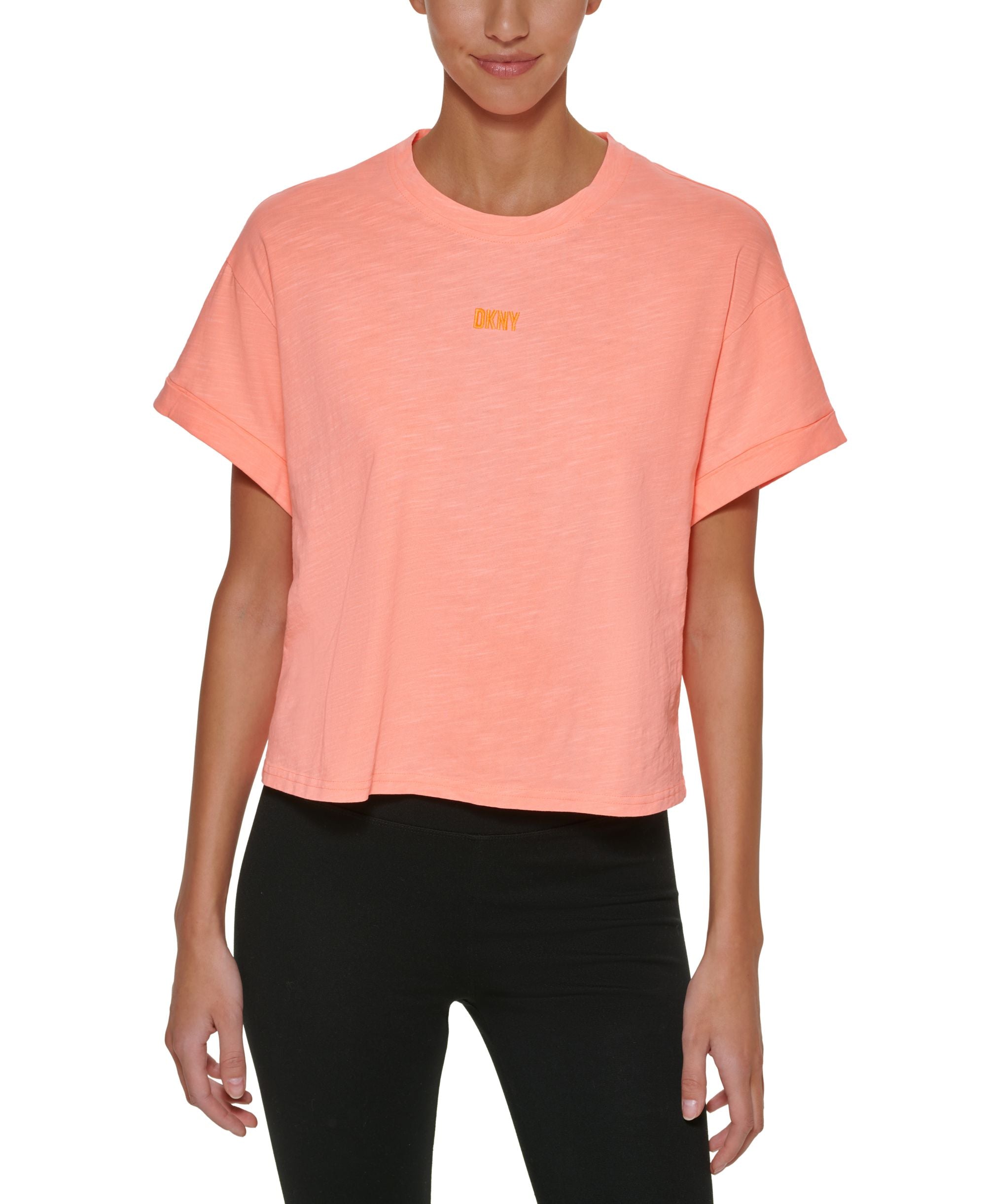 DKNY Sport Boxy Cropped T-Shirt