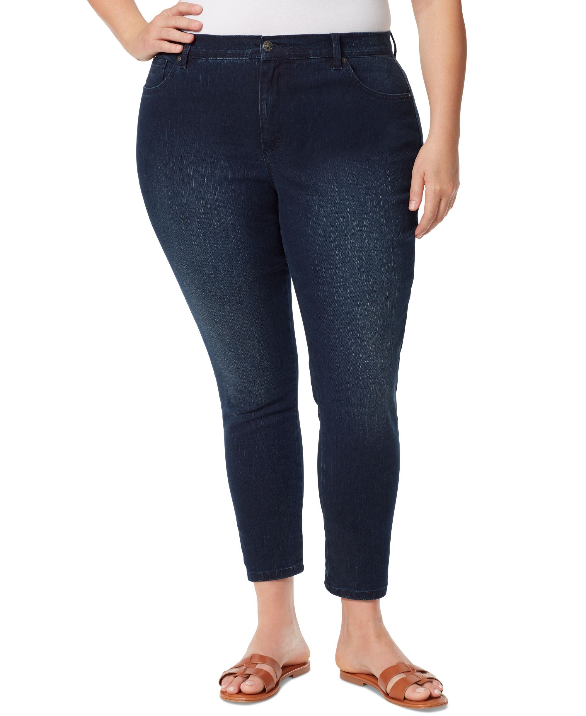 Plus Size Amanda Skinny Ankle Jeans