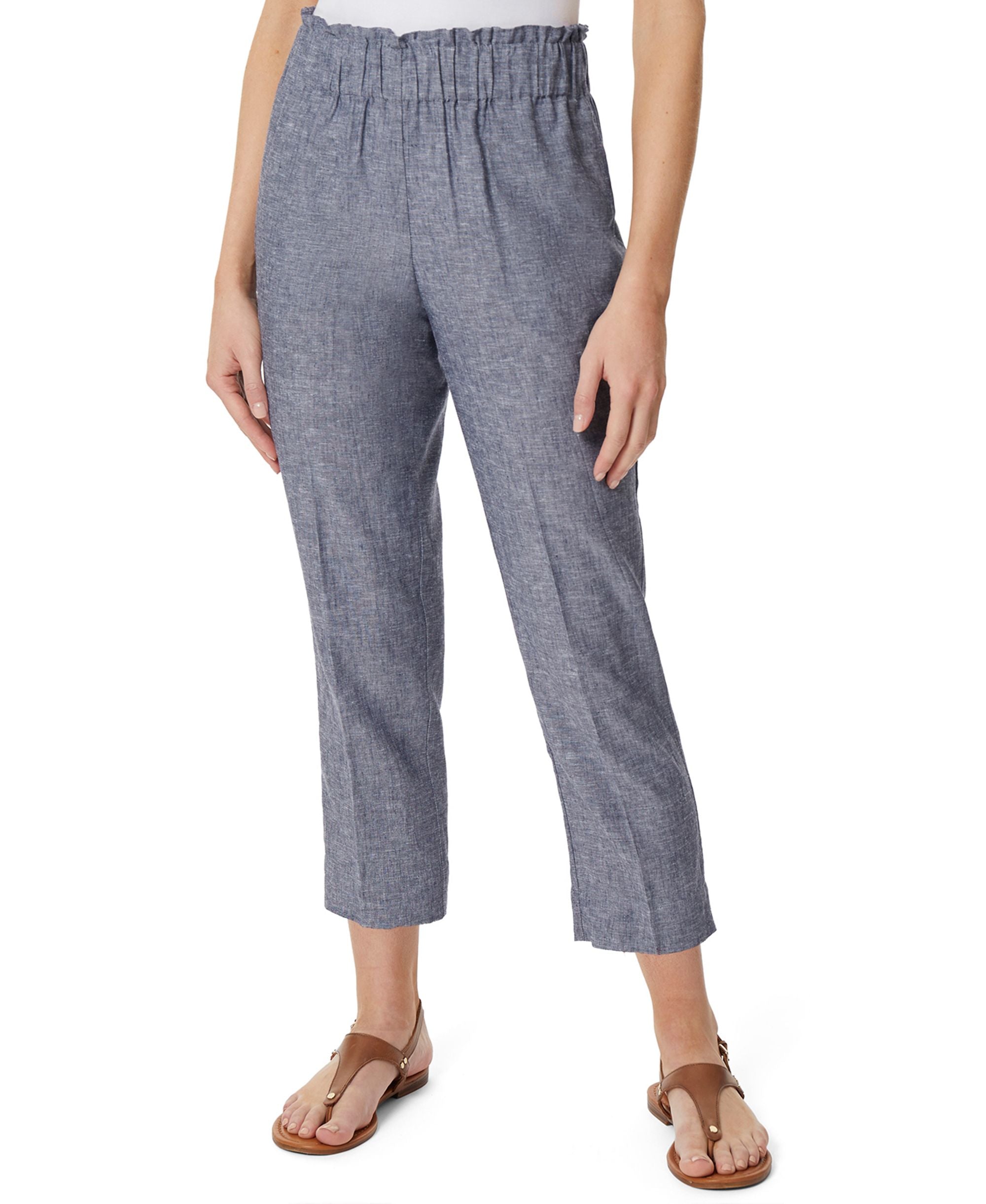 Womens Pull On Crop Pants