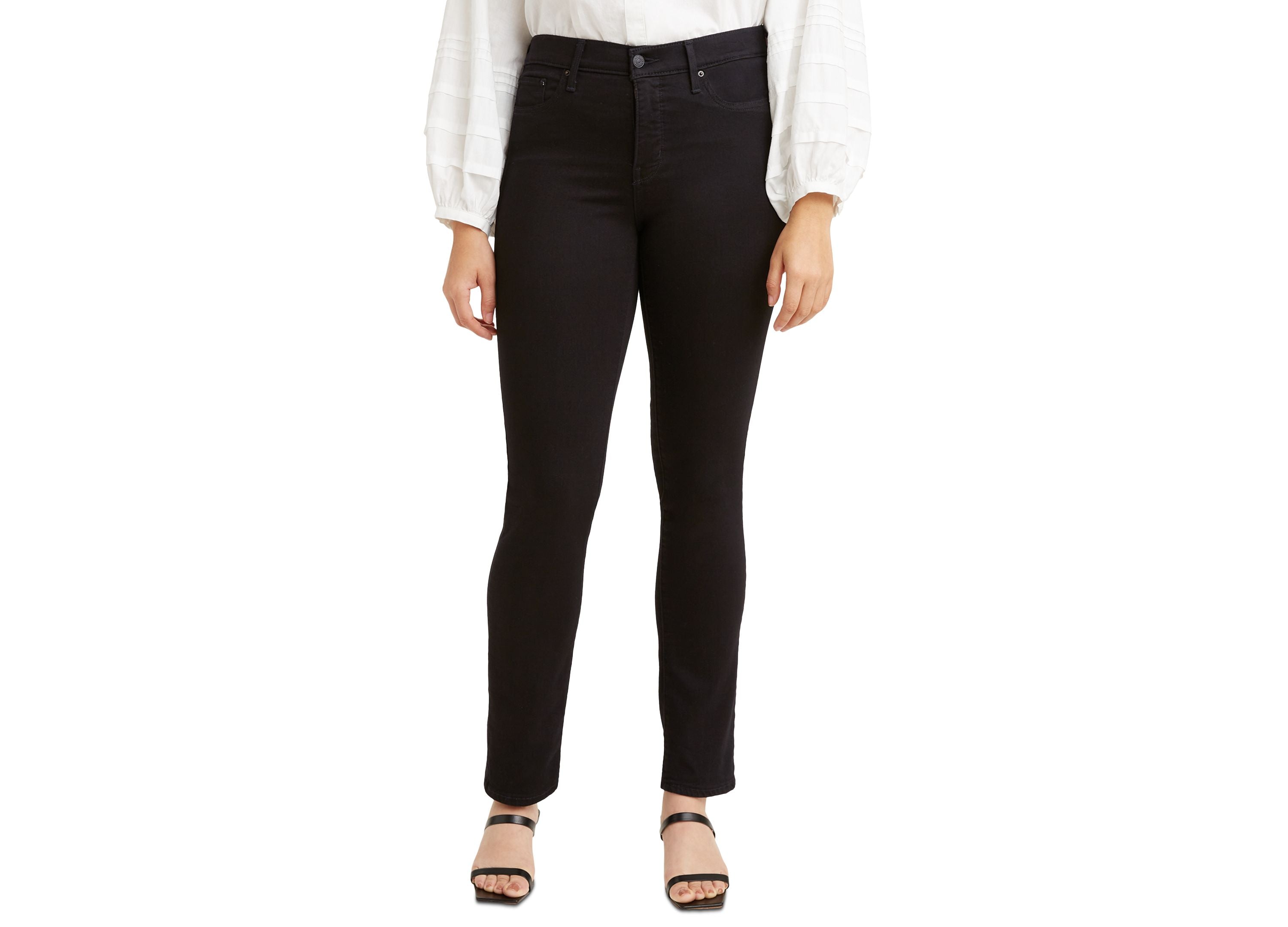 312 Shaping Stretch Mid Rise Slim Leg Jeans