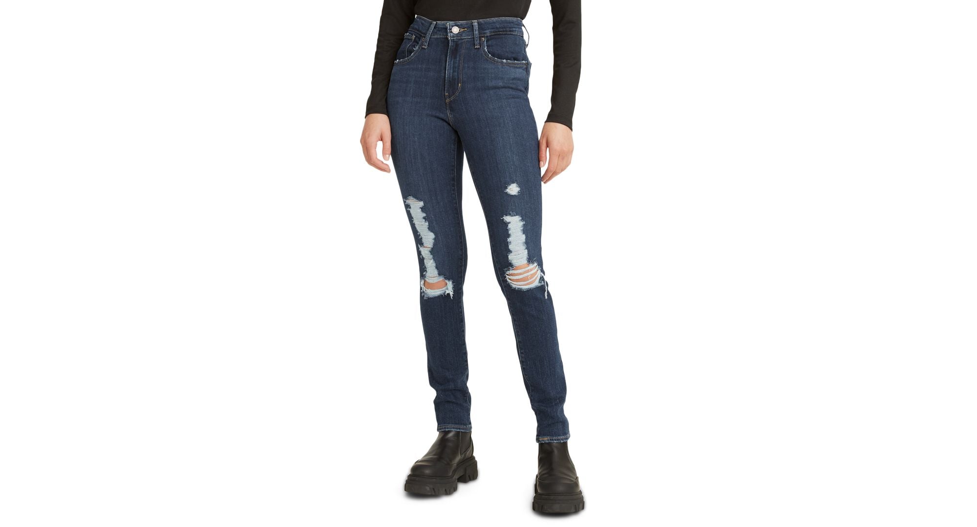 Women's 721 High-Rise Stretch Skinny Jeans