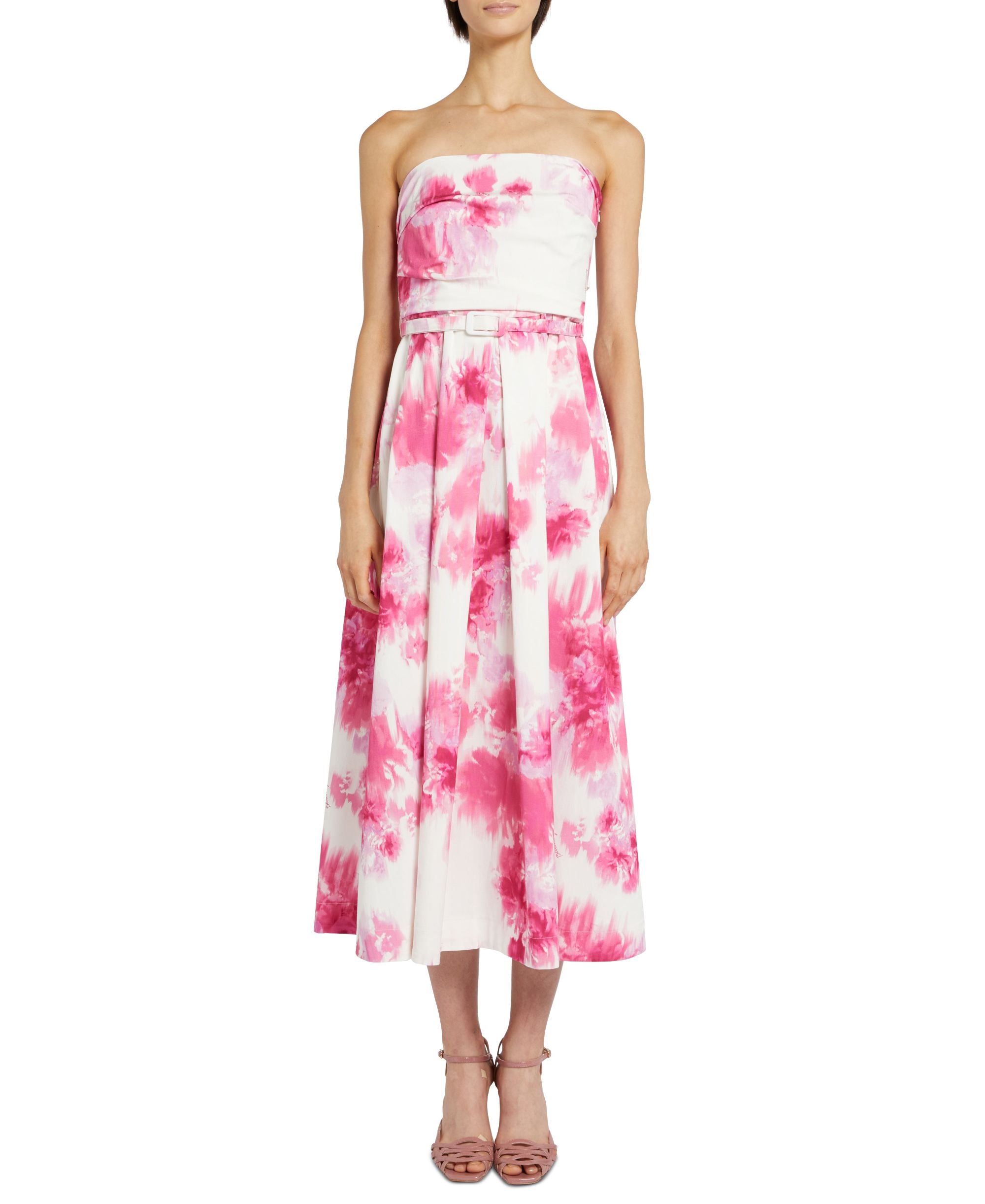 Marella Ecuador Printed Bustier Dress