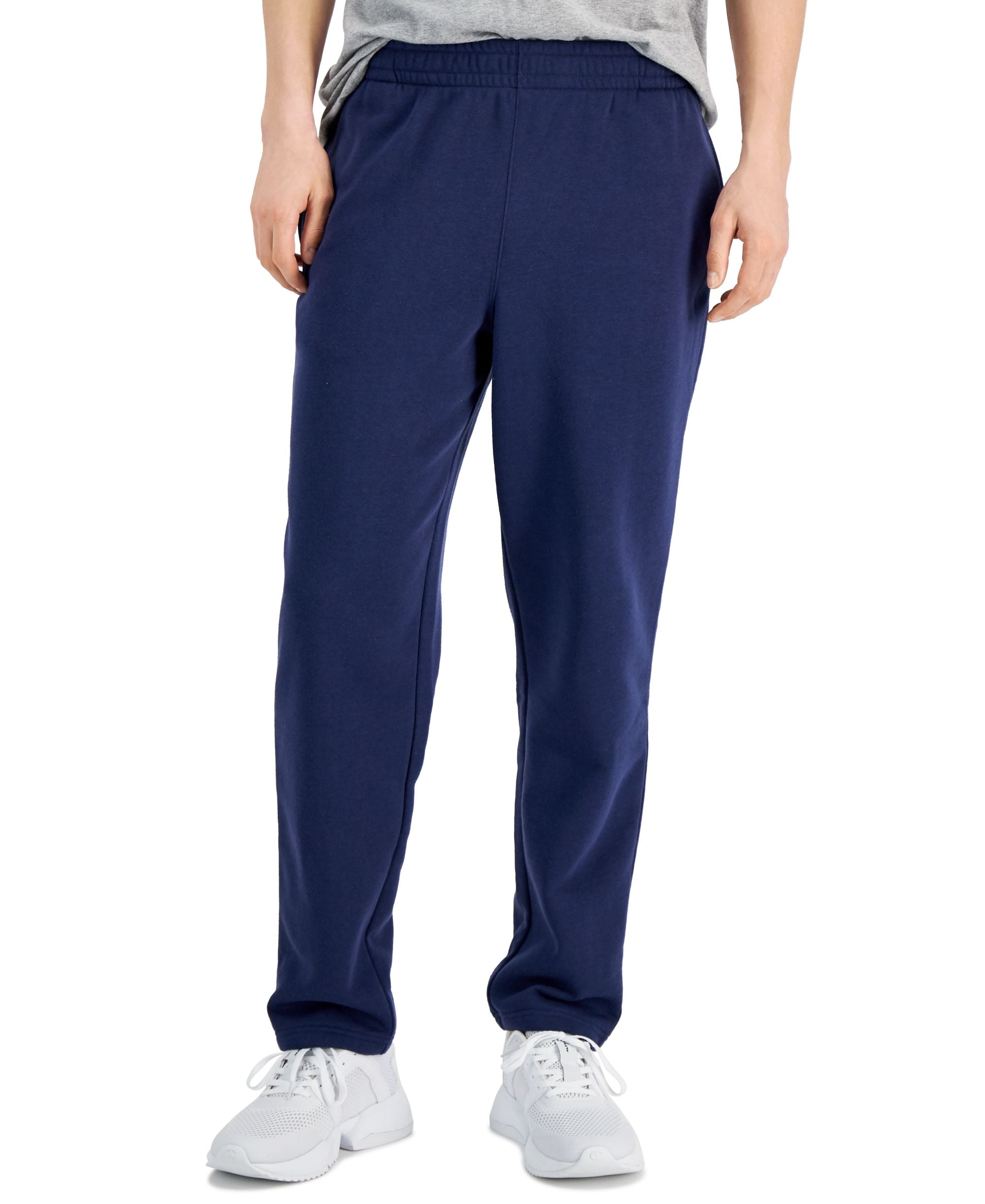 Men's Solid Fleece Pants