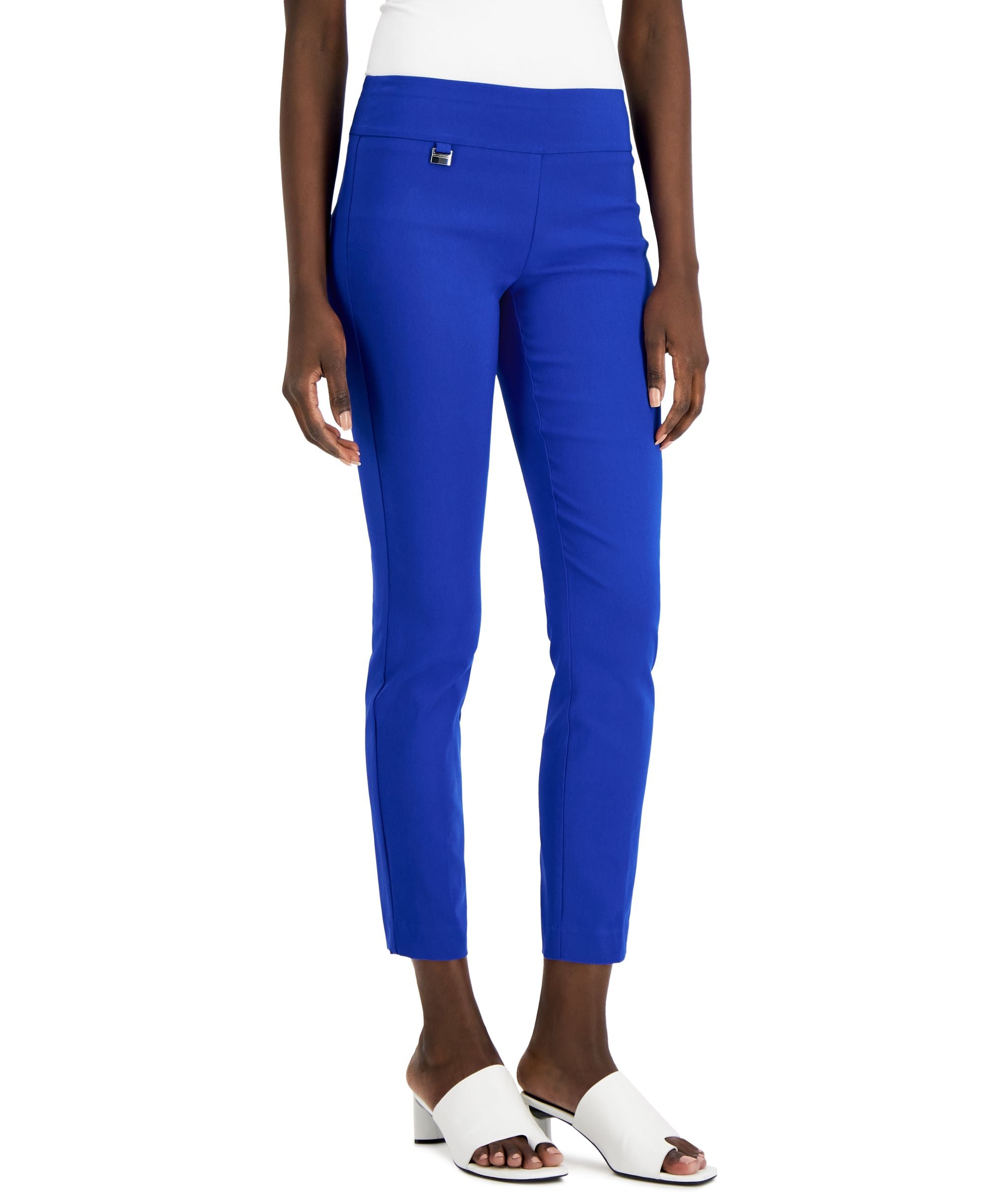 Petite Tummy-Control Pull-On Skinny Pants, Petite & Petite Short