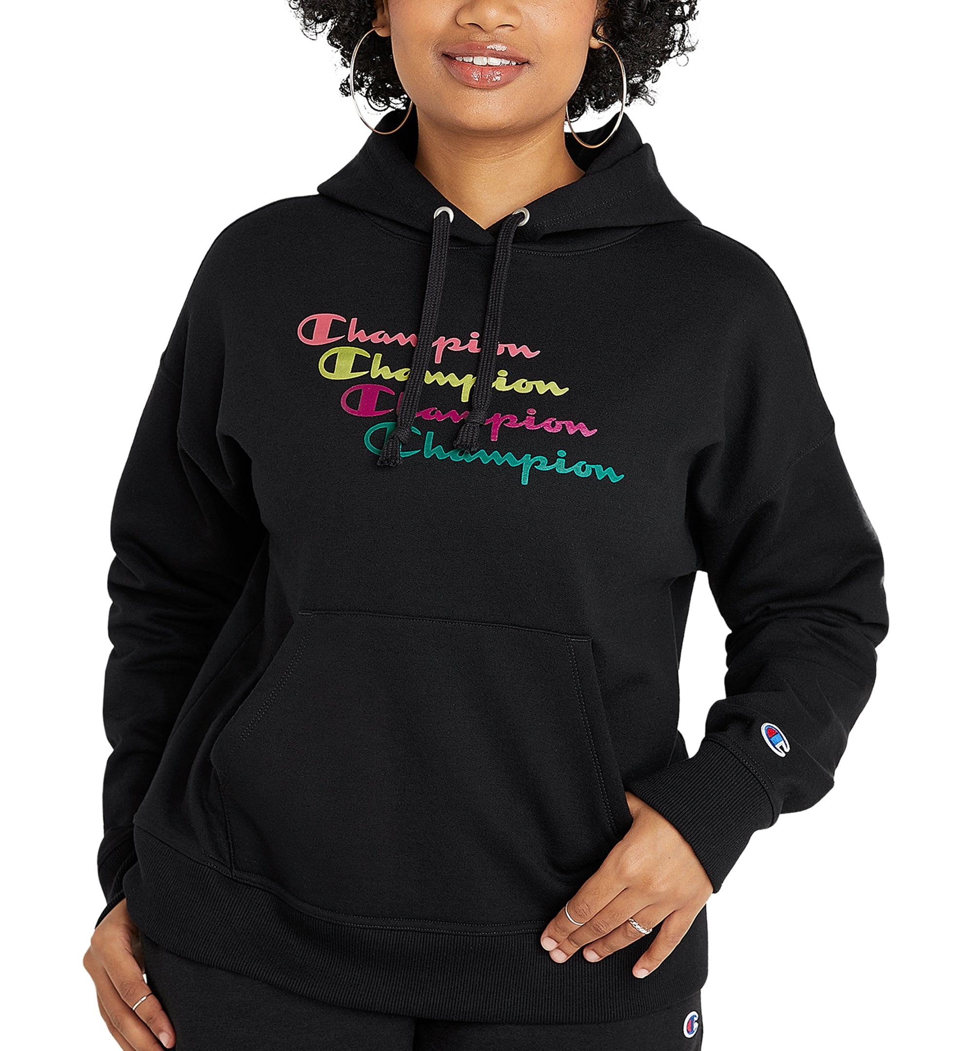 Women's Logo Fleece Sweatshirt Hoodie