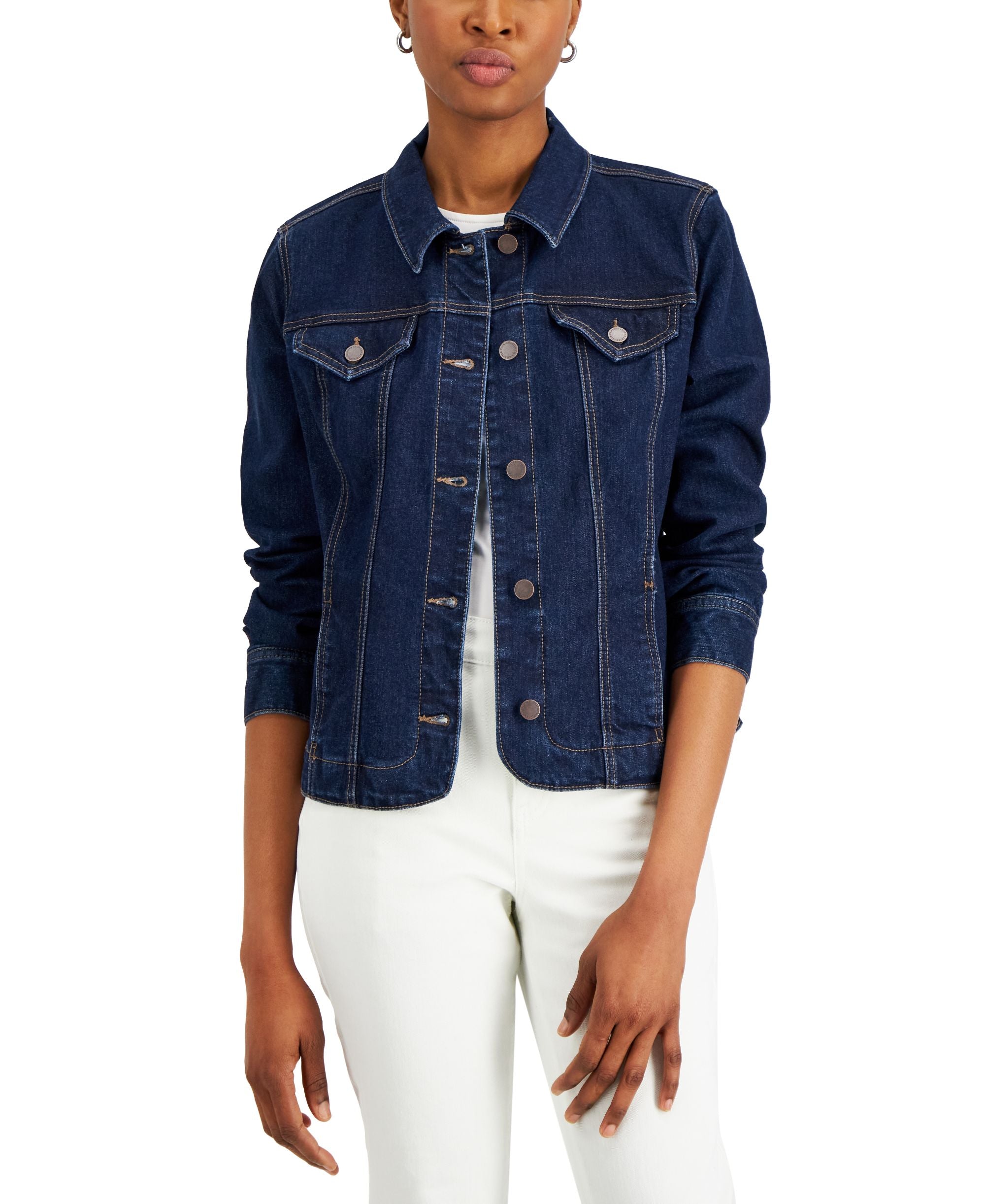 Charter Club Petite Denim Jacket
